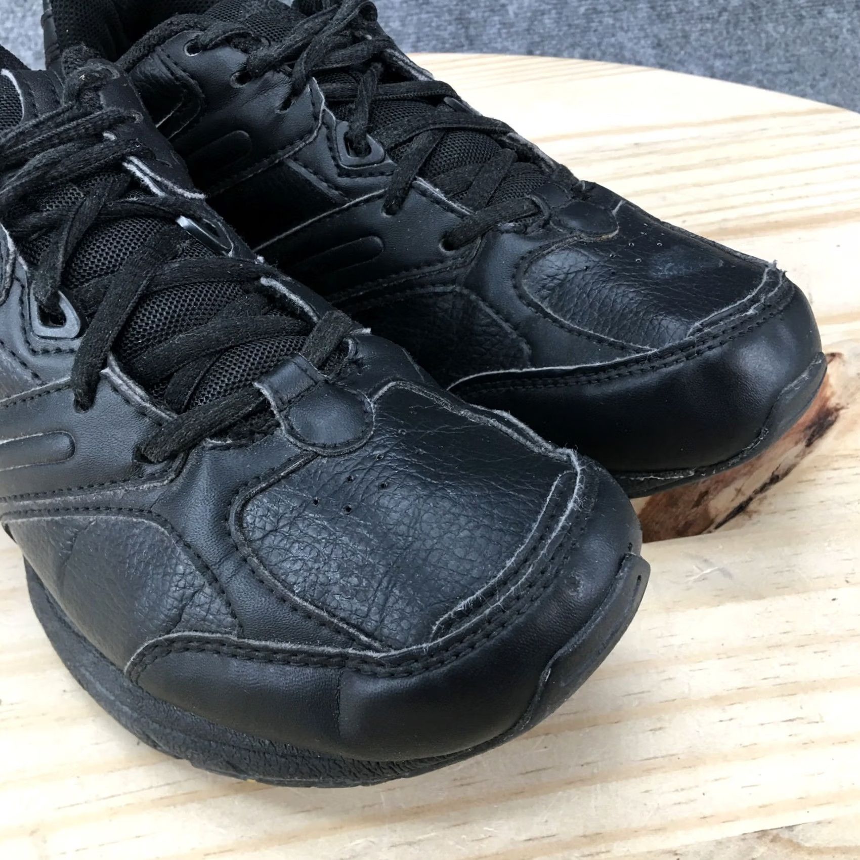 Avia Avia Womens Sneaker Low Top Non-Slip Lace Up Black 8 Avi Union II Comfort Shoes Size M / US 6-8 / IT 42-44 - 3 Thumbnail
