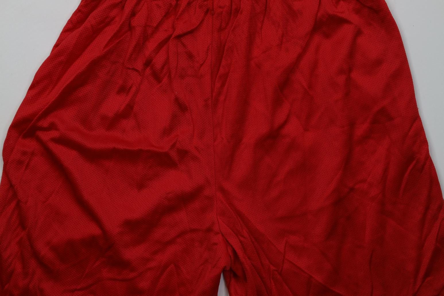 Vintage Vintage 90s Streetwear Nylon Mesh Above Knee Shorts Red USA Size US 34 / EU 50 - 10 Thumbnail
