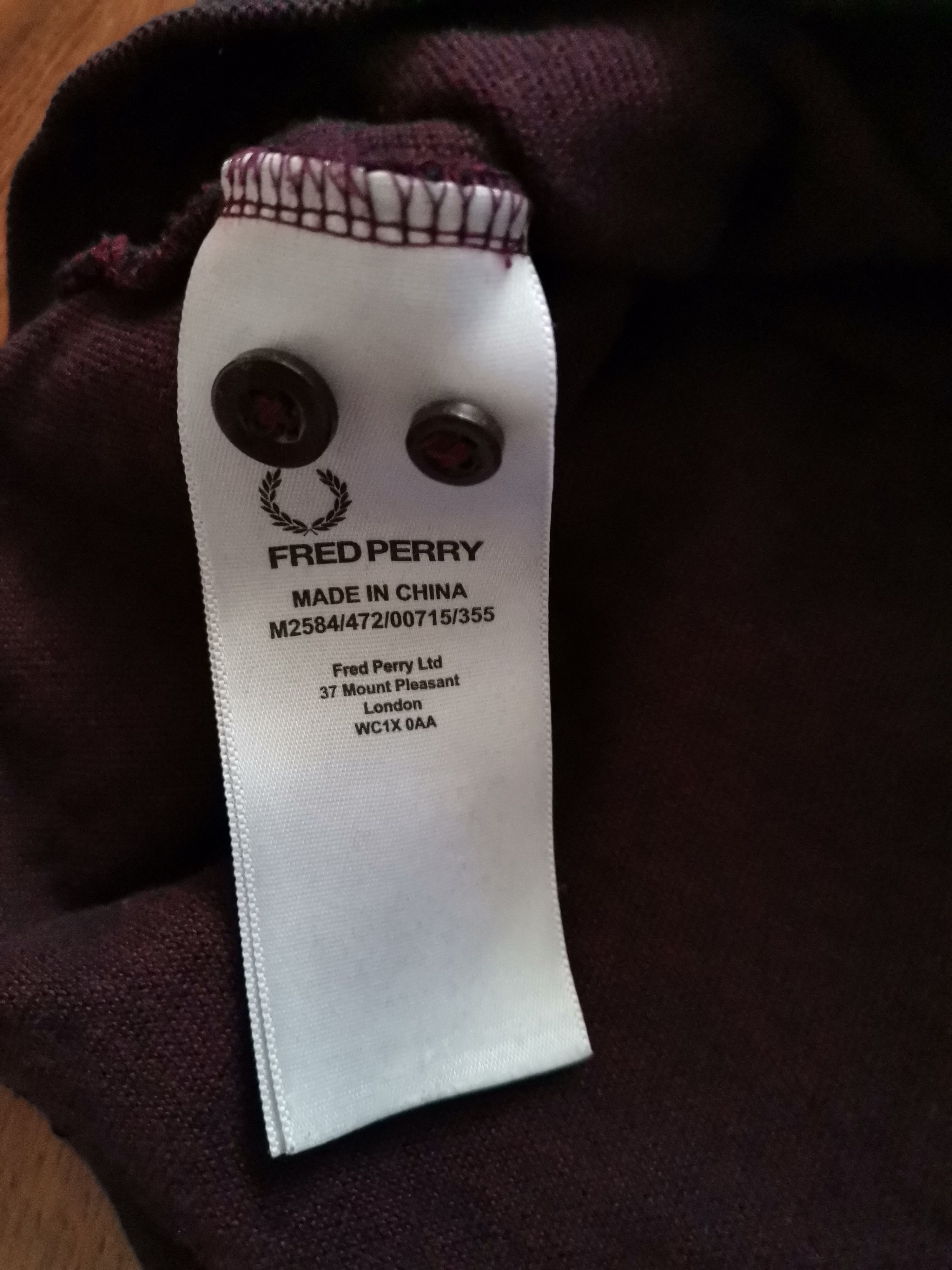 Fred Perry Fred Perry Dyed Polo Size US XL / EU 56 / 4 - 4 Thumbnail