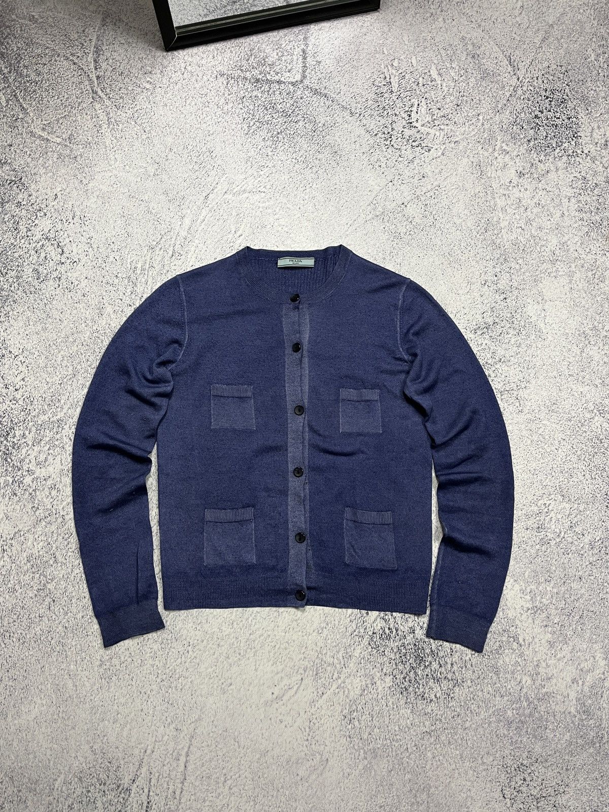 Prada Prada Wool Multipocket Women’s Knit Cardigan IT 42 Size M / US 6-8 / IT 42-44 - 1 Thumbnail
