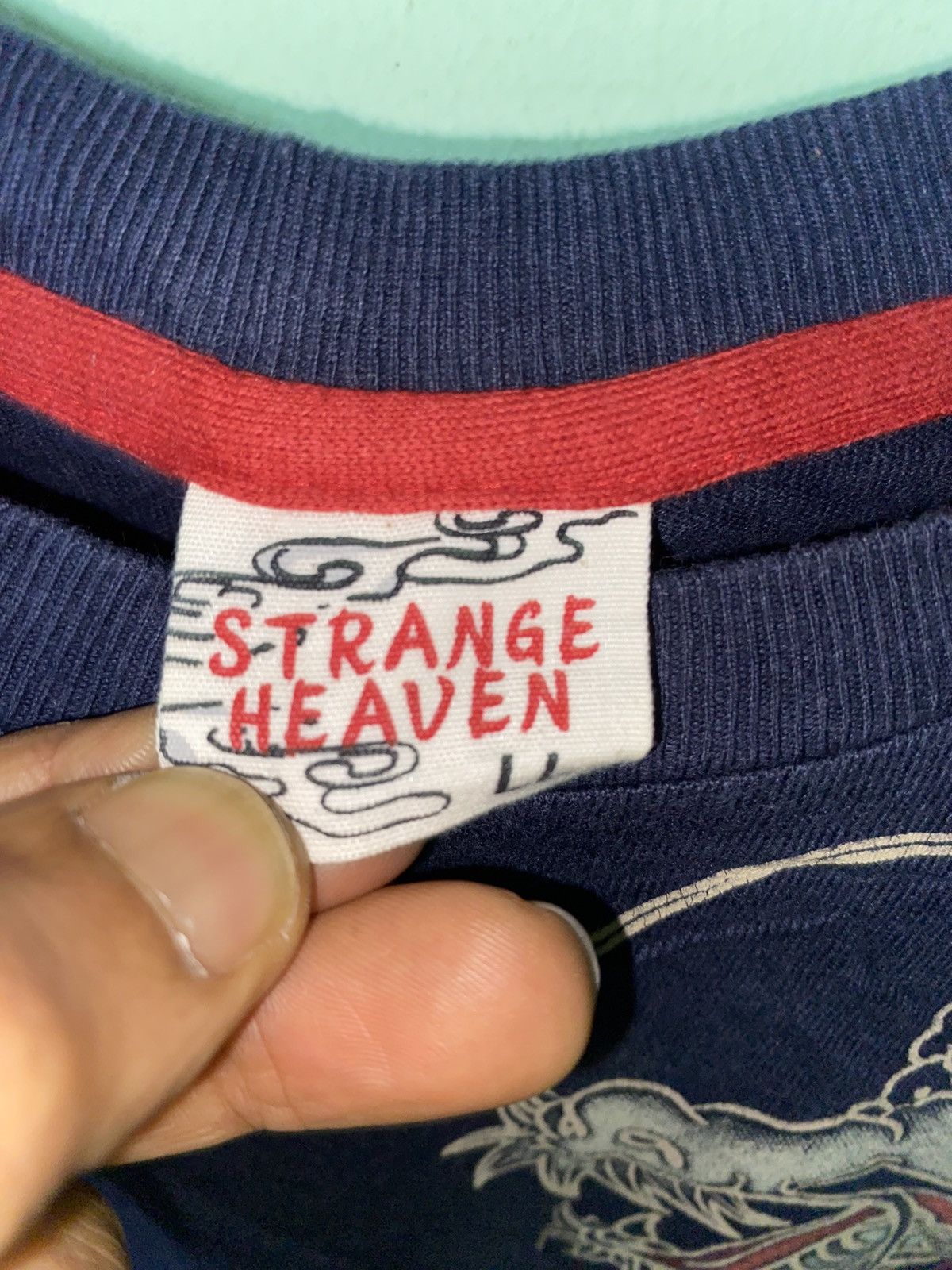 Other Strange Heaven Japan Sukajan Dragon Big Graphic Tee Size US XL / EU 56 / 4 - 6 Thumbnail