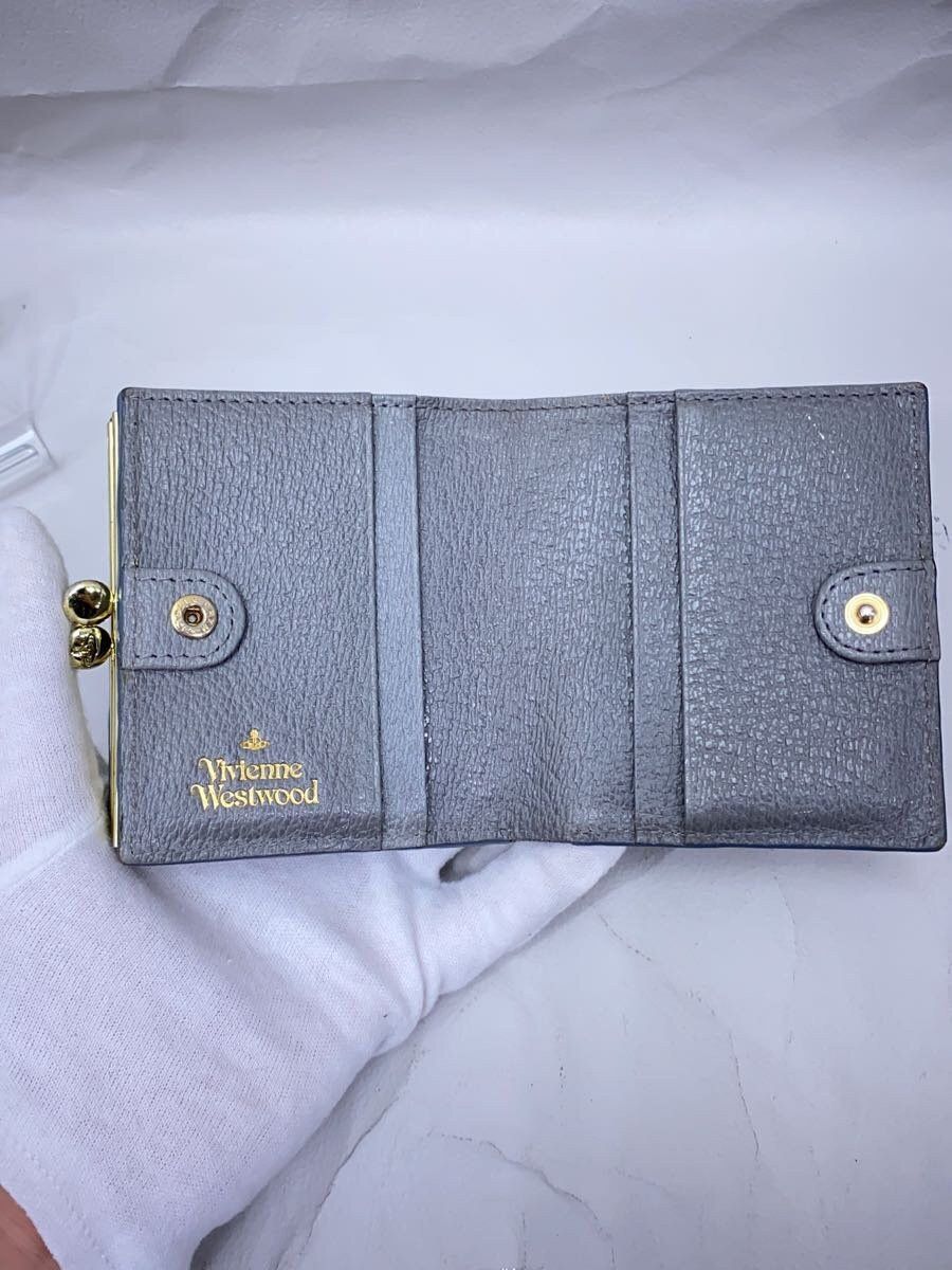 Vivienne Westwood Vivienne Westwood Bi-Fold Wallet Grey Size ONE SIZE - 4 Thumbnail