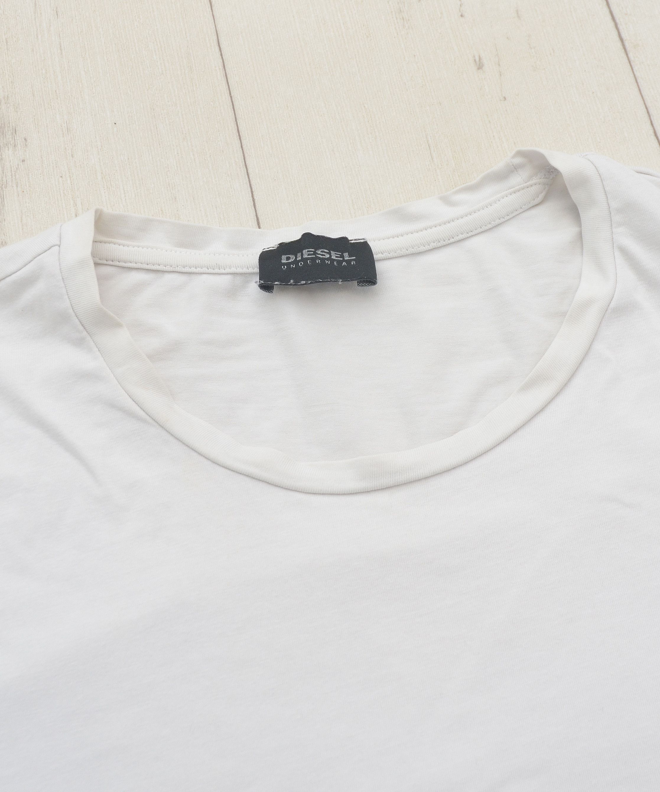 Diesel Y2K Diesel Logo T-shirt White sz L Punk Avant Garde Size US L / EU 52-54 / 3 - 8 Thumbnail