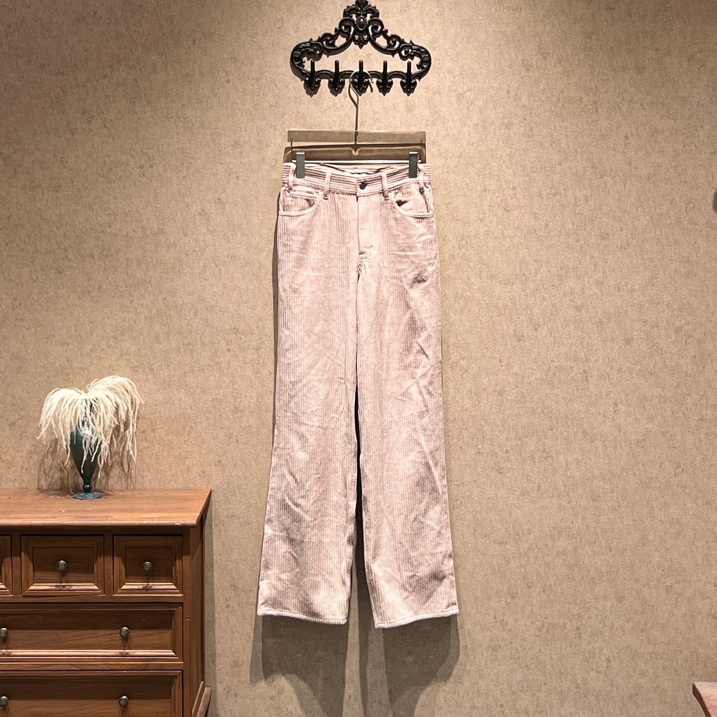 Celine Celine Pink Corduroy Pants Size 25 Size 25" / US 0 / IT 36 - 1 Thumbnail