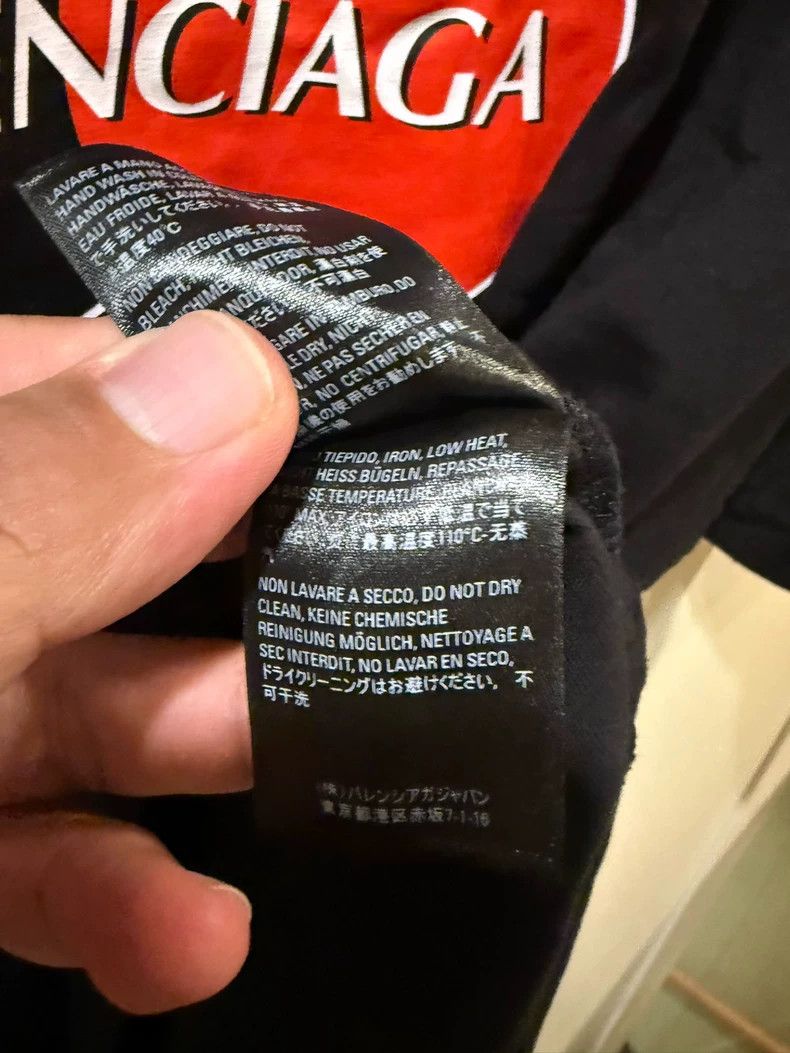 Balenciaga Balenciaga Black MasterCard logo short sleeve Size US M / EU 48-50 / 2 - 8 Thumbnail