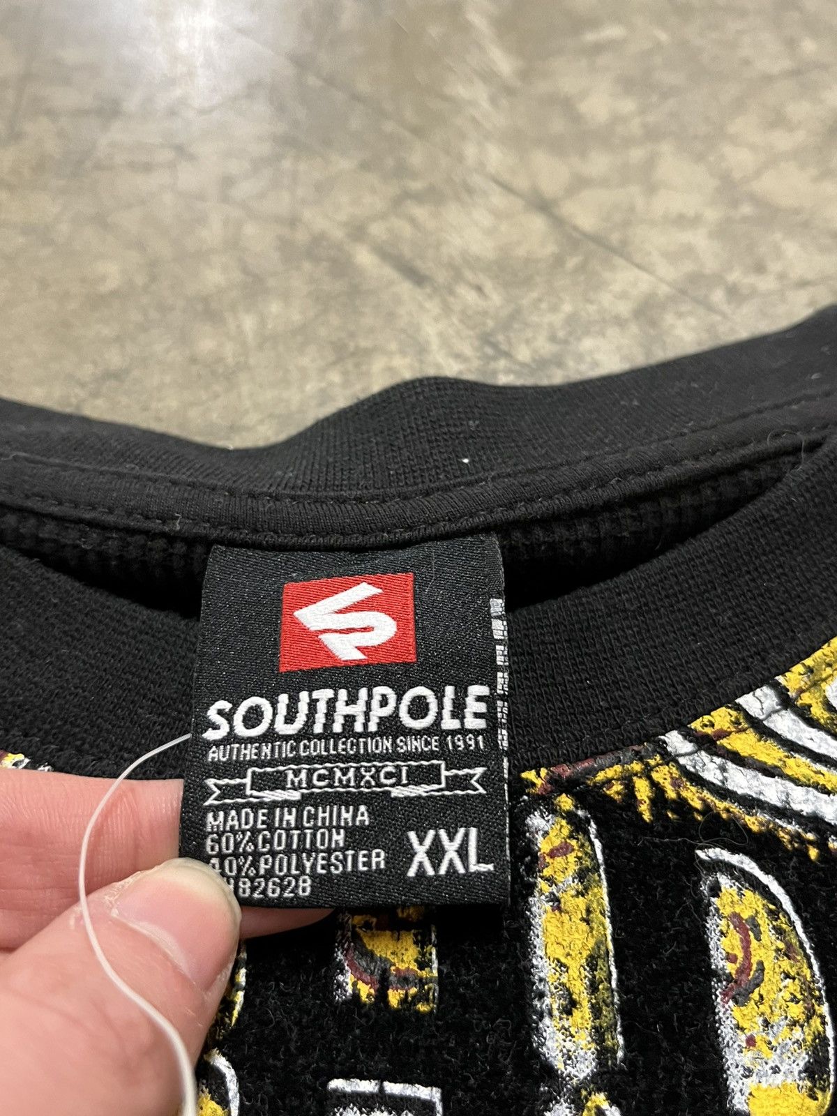 Southpole × Vintage Y2K affliction style grunge southpole thermal opium emo goth Size US XXL / EU 58 / 5 - 6 Thumbnail