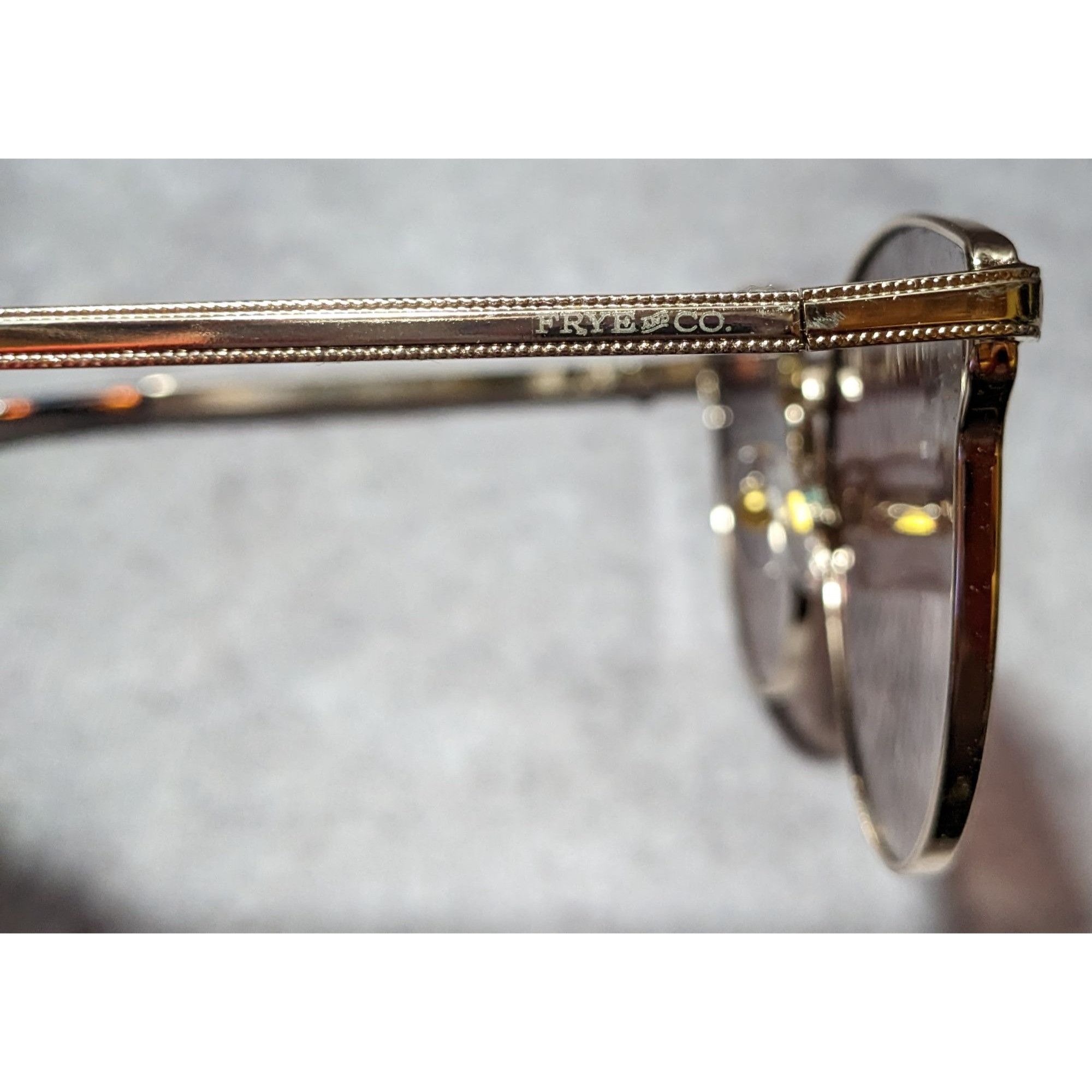 Other Frye & Co. Gold And Tortoise DG0921 Sunglasses Size ONE SIZE - 3 Thumbnail