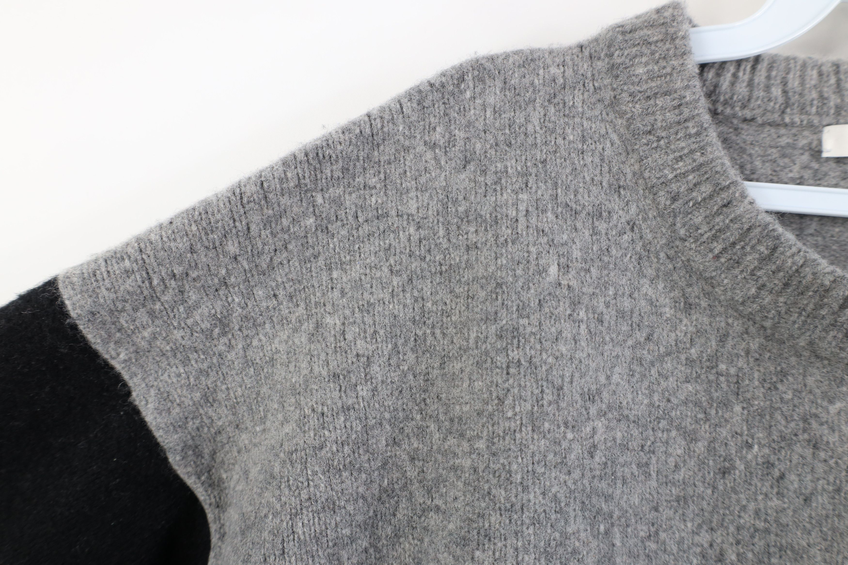 Madewell Madewell Block Wool Blend Knit Tunic Crewneck Sweater Size XL / US 12-14 / IT 48-50 - 5 Thumbnail