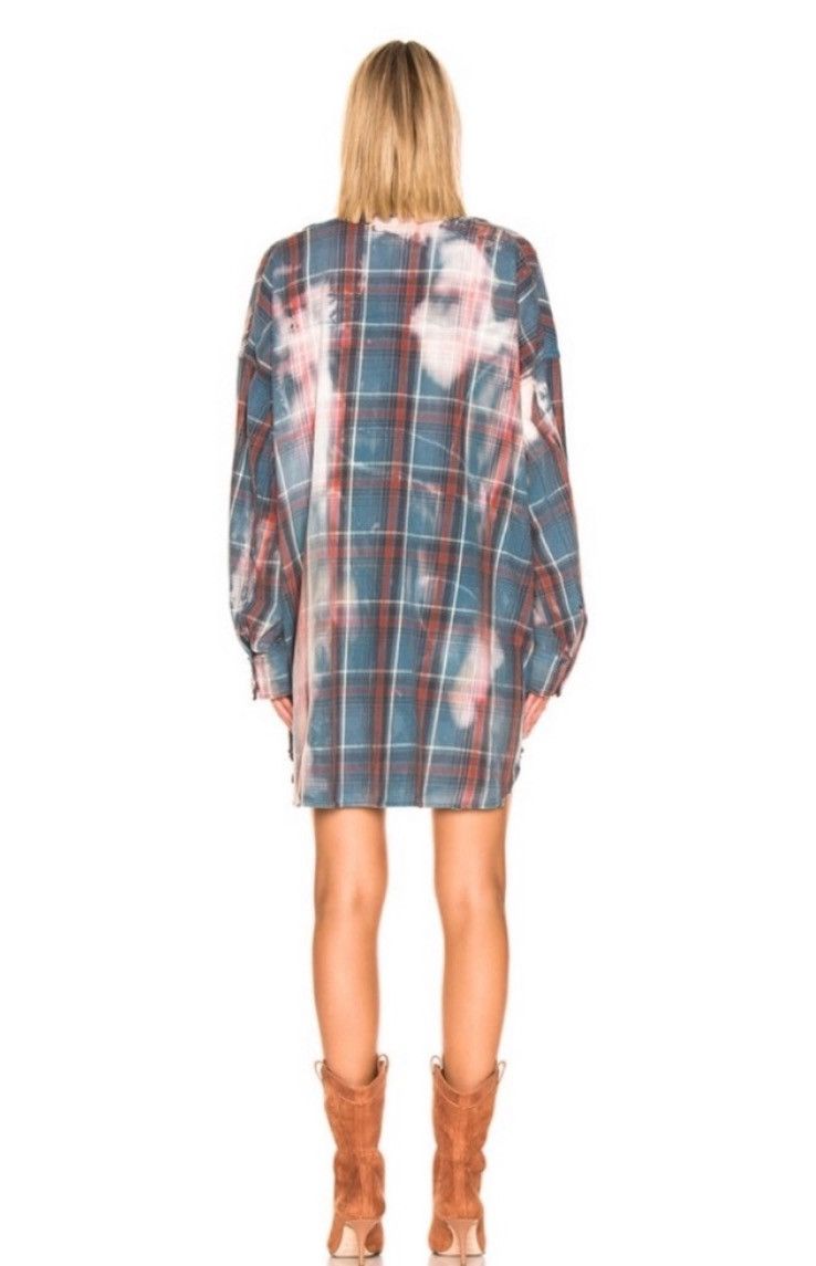 R13 Bleached oversized cowboy shirt. Small Size S / US 4 / IT 40 - 5 Thumbnail