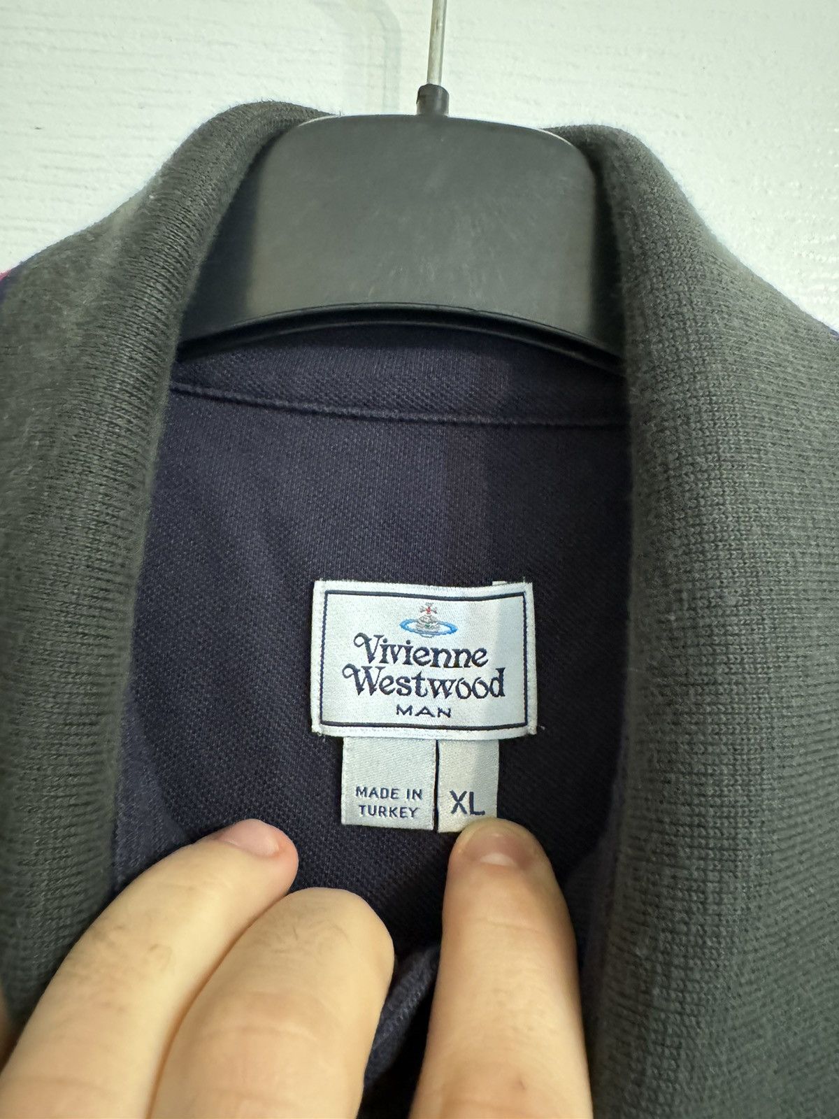 Vintage × Vivienne Westwood Vivienne Westwood Orbital 2 Krall Men’s Blue Embroidered Tee Size US XL / EU 56 / 4 - 8 Thumbnail