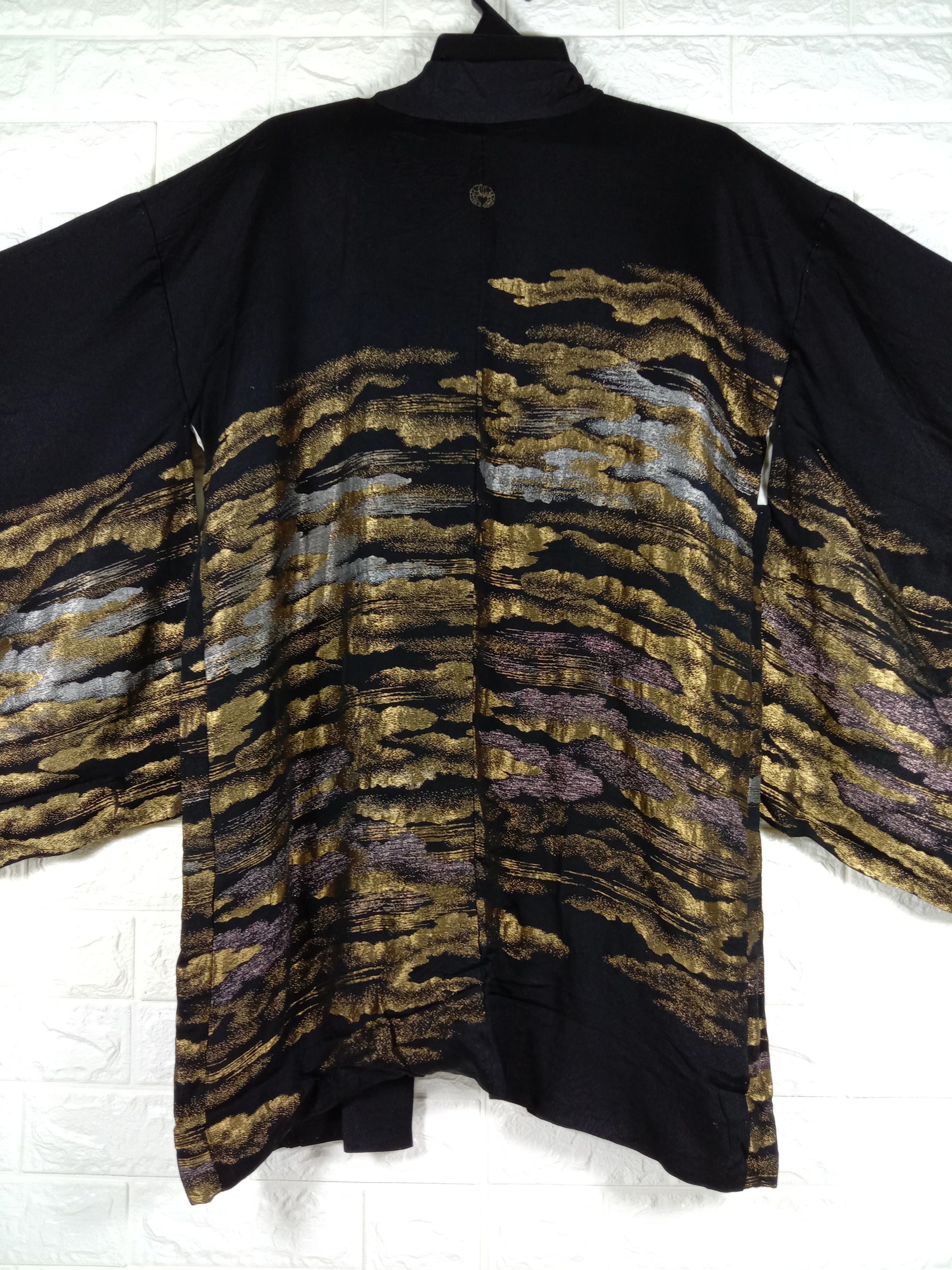 Japanese Brand Vintage Kimono Noragi Haori Hanten Art Cardigan Size US XL / EU 56 / 4 - 6 Thumbnail