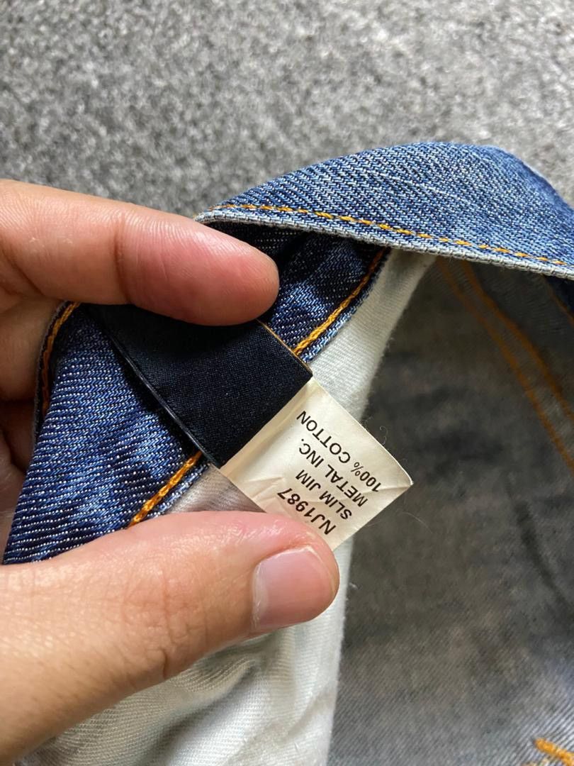 Nudie Jeans Vintage NUDIE JEANS CO. Regular Cut Denim (135) Size US 34 / EU 50 - 7 Thumbnail