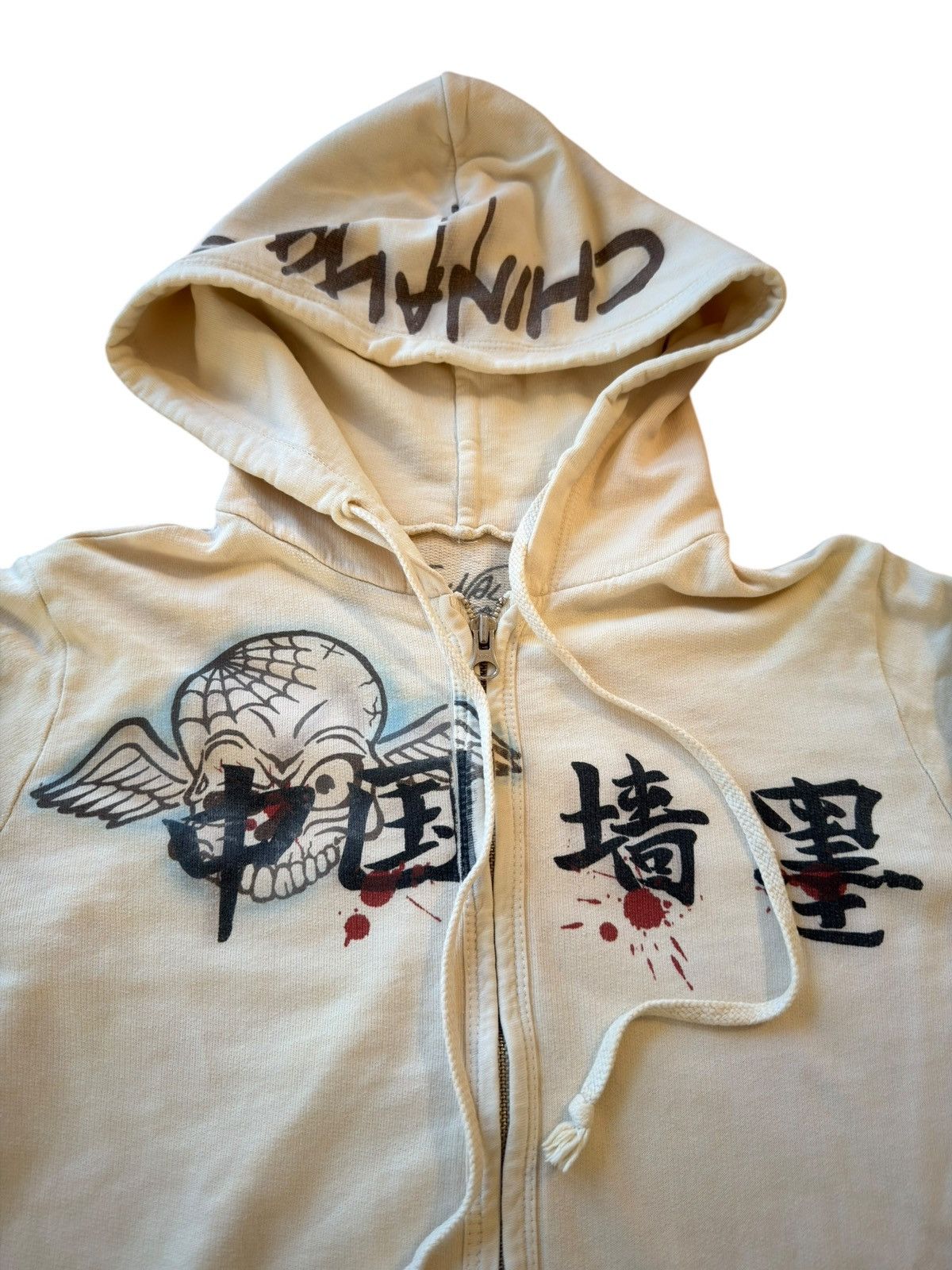 The Great China Wall *RARE* 90s VINTAGE THE GREAT CHINA WALL TGCW HOODIE INK LA Size L / US 10 / IT 46 - 11 Thumbnail