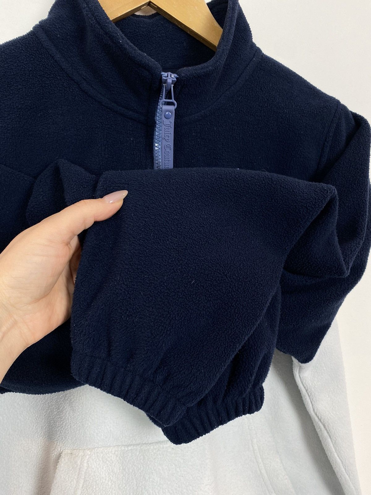 Juicy Couture Juicy Couture Sport Full Zip Fleece Hoodie Women’s Size L Size L / US 10 / IT 46 - 7 Thumbnail