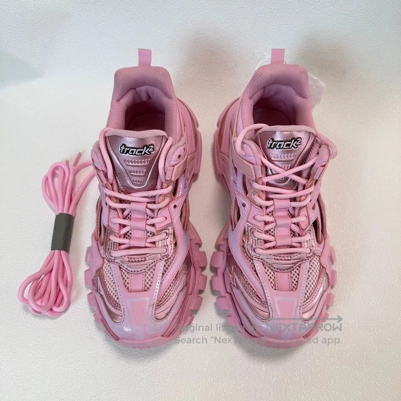Balenciaga balenciaga track 2.0 pink low. Size US 6.5 / IT 36.5 - 2 Thumbnail
