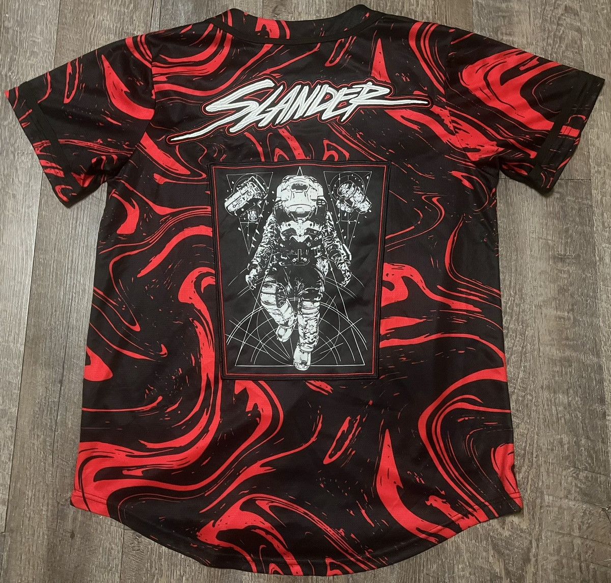 Other Slander Marble Spaceman Jersey Size Medium Size US M / EU 48-50 / 2 - 3 Thumbnail
