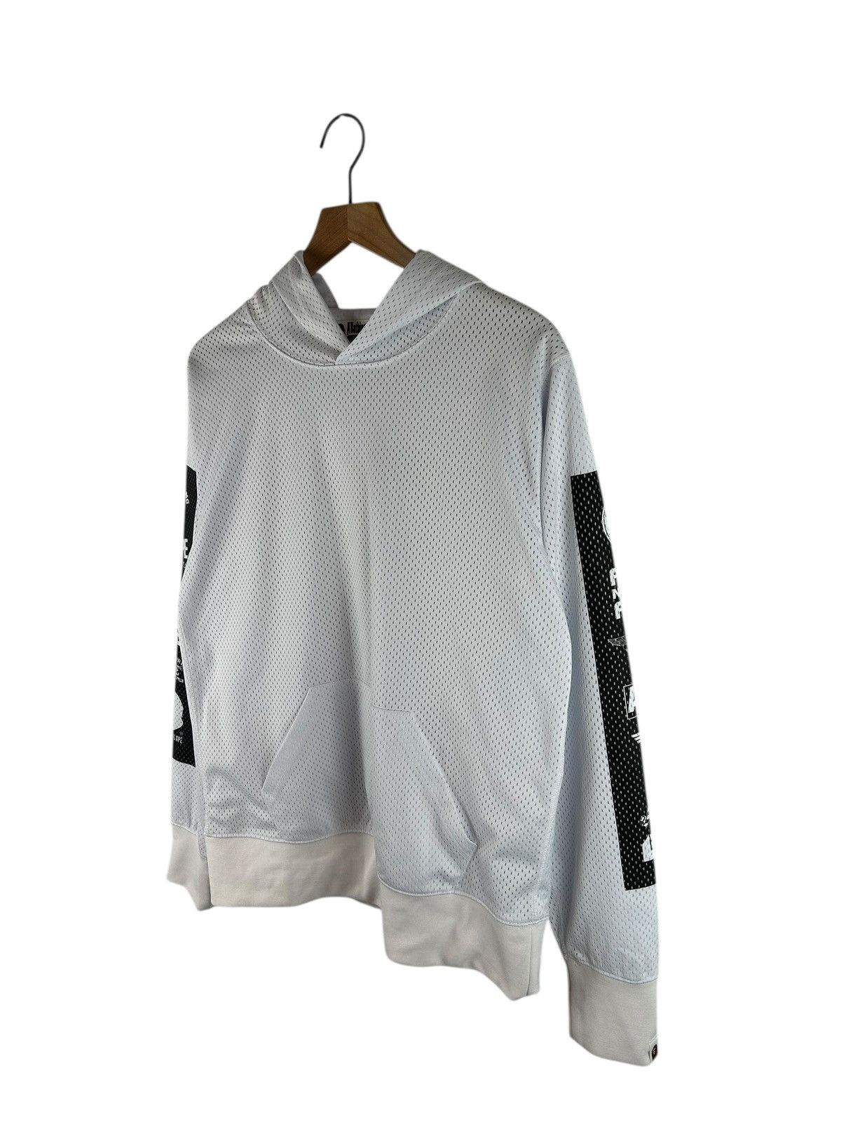 Bape Bape Mesh Numbering Hoodie Size US L / EU 52-54 / 3 - 2 Thumbnail