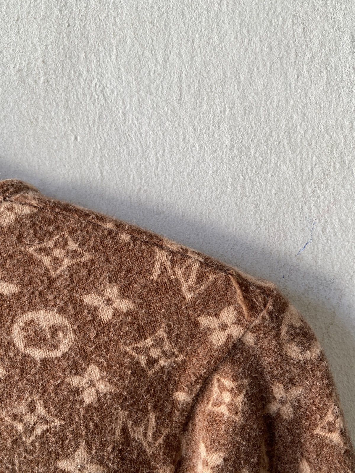 If Six Was Nine × Japanese Brand × Le Grande Bleu (L.G.B.) E.T.C Japan Rip Off Louis Vuitton Monogram Long Sleeve Shirt Size S / US 4 / IT 40 - 8 Thumbnail