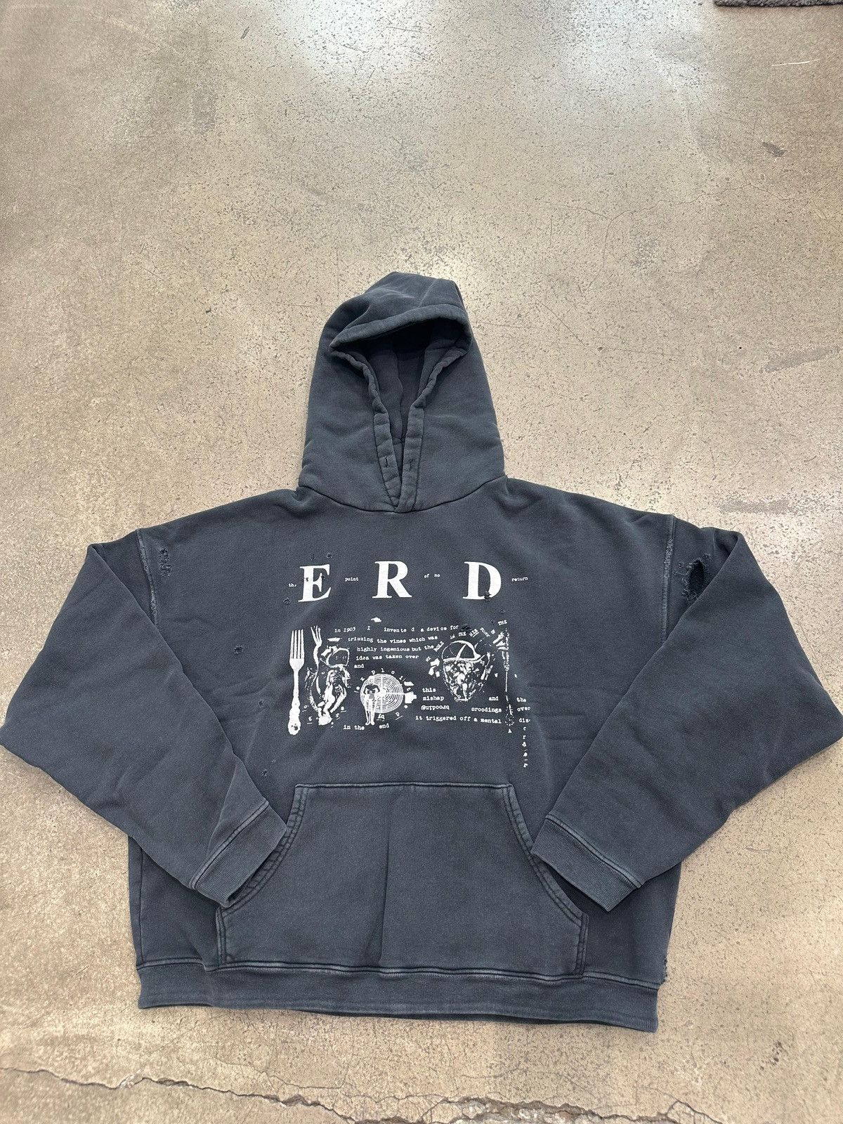Enfants Riches Deprimes ENFANTS RICHES DEPRIMES - My Role In The War Hoodie Size US L / EU 52-54 / 3 - 1 Thumbnail