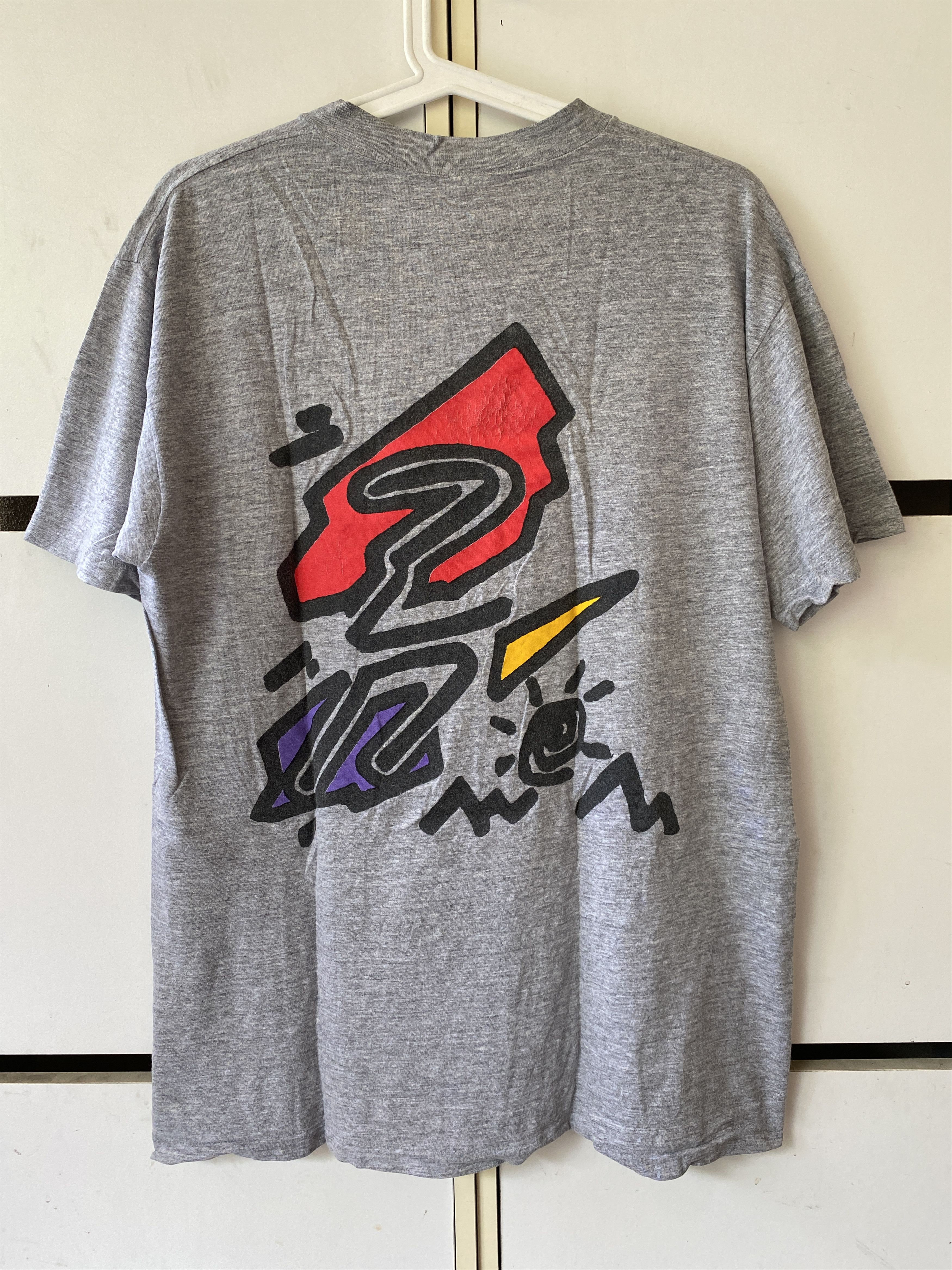 Vintage VINTAGE 90'. NIKE 'RUN REALLY REALLY FAST' T SHIRT Size US M / EU 48-50 / 2 - 1 Thumbnail