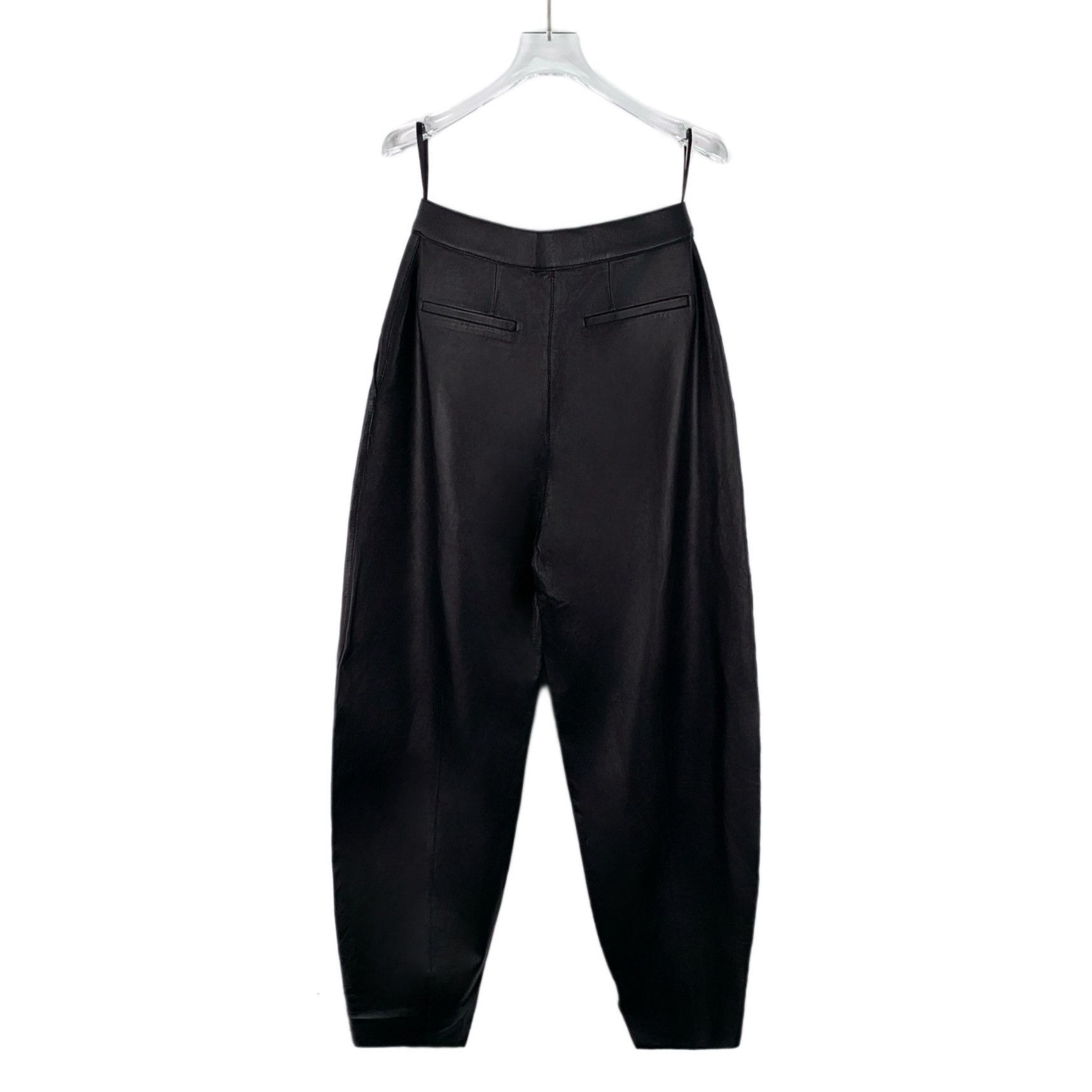Loewe Loewe Leather Casual Pants Black (38) Size US 38 / EU 54 - 2 Thumbnail