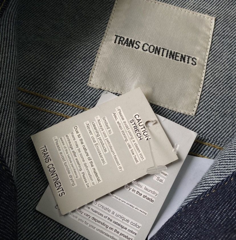 If Six Was Nine × Japanese Brand × Le Grande Bleu (L.G.B.) trans continents japanese denim jacket Size US S / EU 44-46 / 1 - 12 Thumbnail