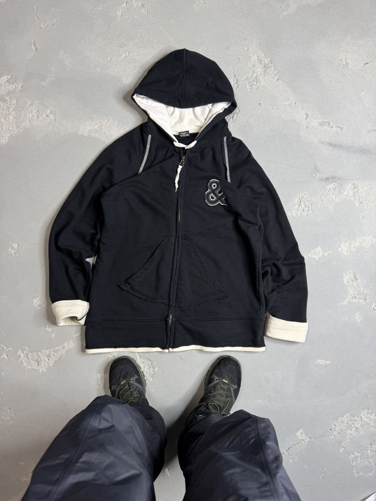 Dolce & Gabbana Dolce & Gabbana Vintage Y2k Og Zip Hoodie Luxury Spellout Size US XL / EU 56 / 4 - 2 Thumbnail