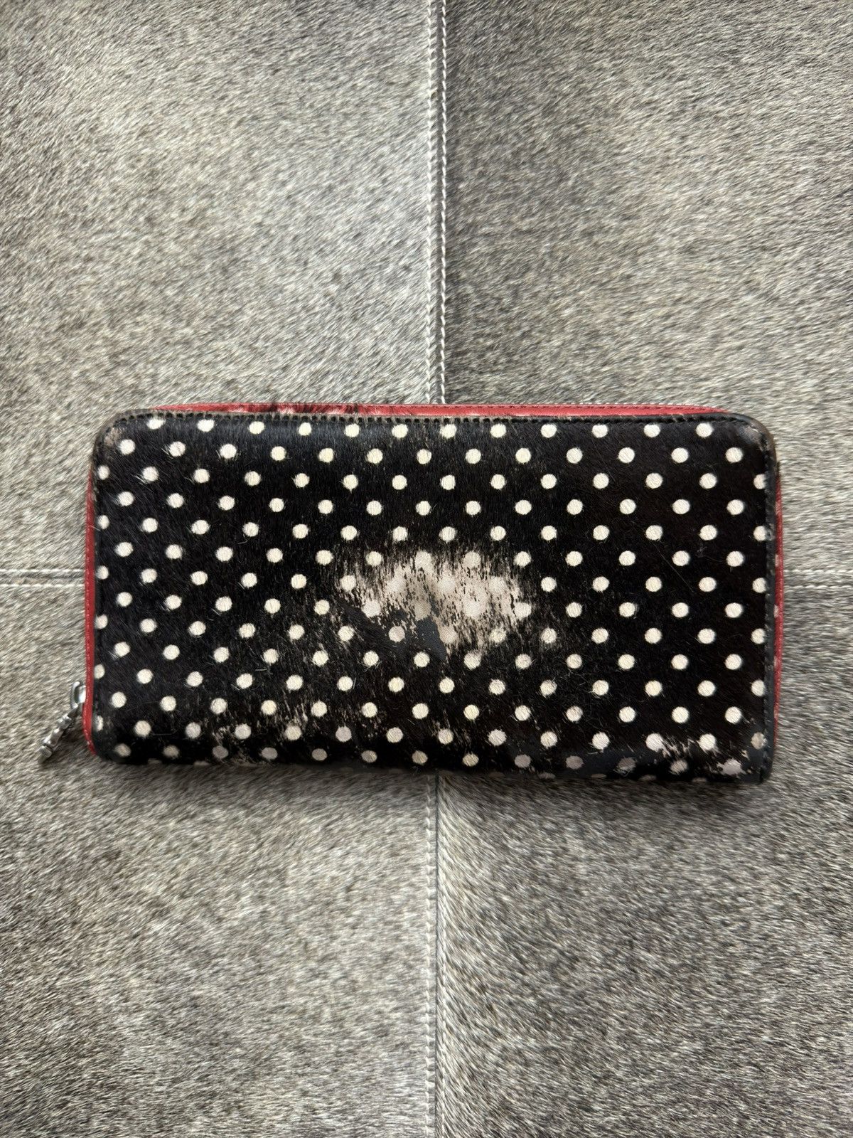 Chrome Hearts Chrome Hearts PolkaDot Pony Fur Patch Long Wallet Size ONE SIZE - 2 Thumbnail