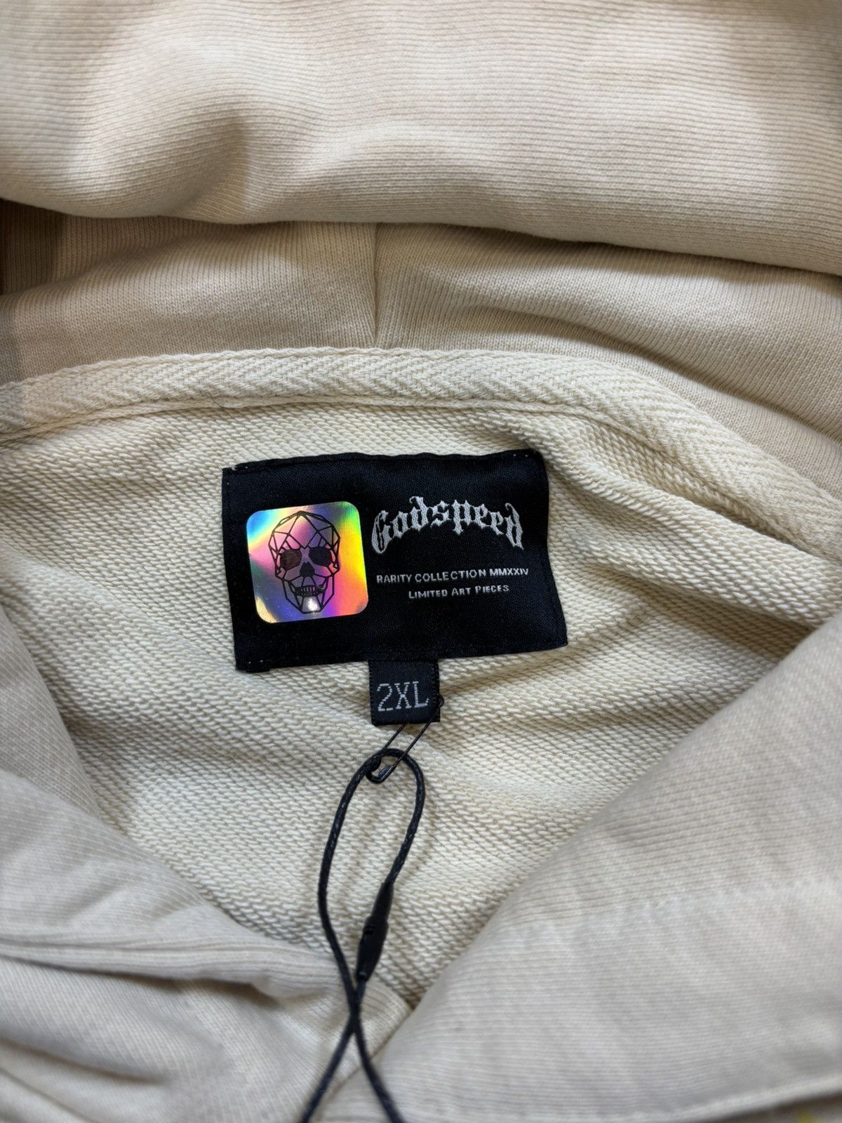 Godspeed Godspeed Long Lonely Road Hoodie, Bone Size US XXL / EU 58 / 5 - 7 Thumbnail