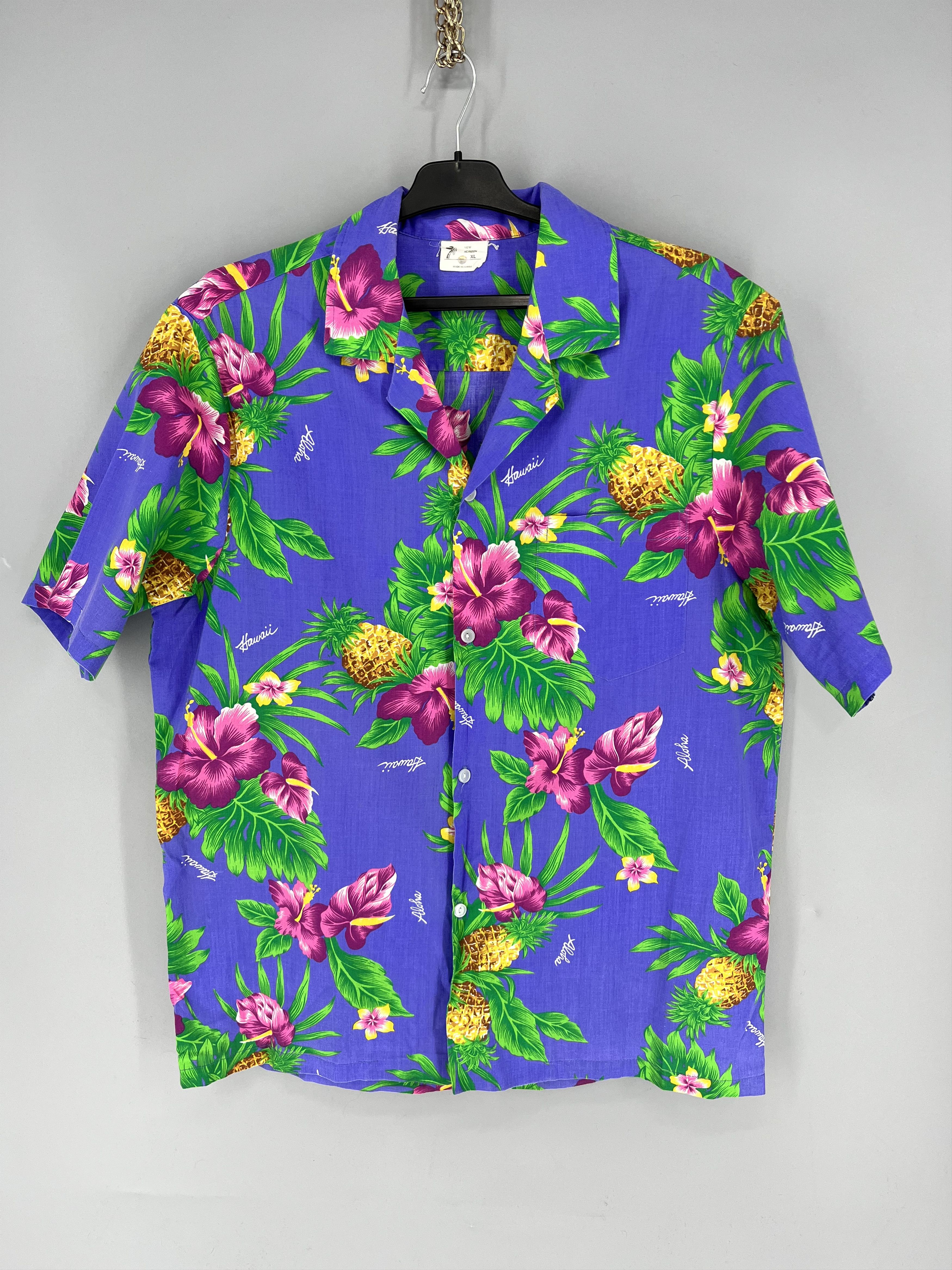 Vintage Vintage Y2K Art Streetwear Hawaiian Travis Scott style Size US XXL / EU 58 / 5 - 1 Thumbnail