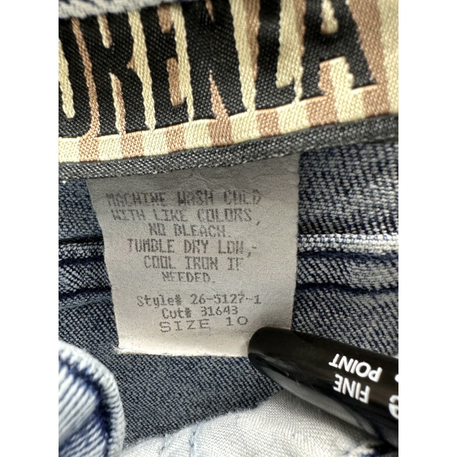Vintage VINTAGE Forenza Jeans Blue Acid Wash High Rise Tapered Ankle Sz 10 Womens Size 32" / US 10 / IT 46 - 7 Thumbnail