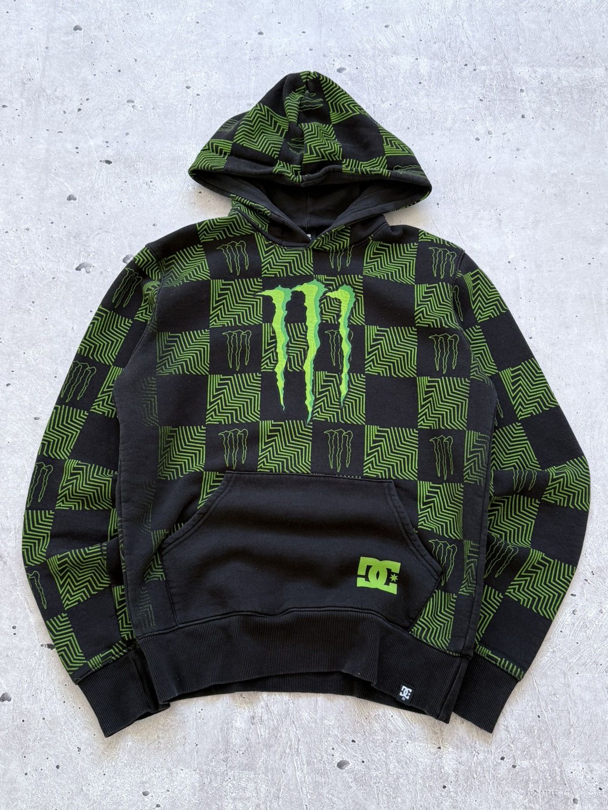 Vintage Y2K Monster Energy Dc Shoes Hoodie