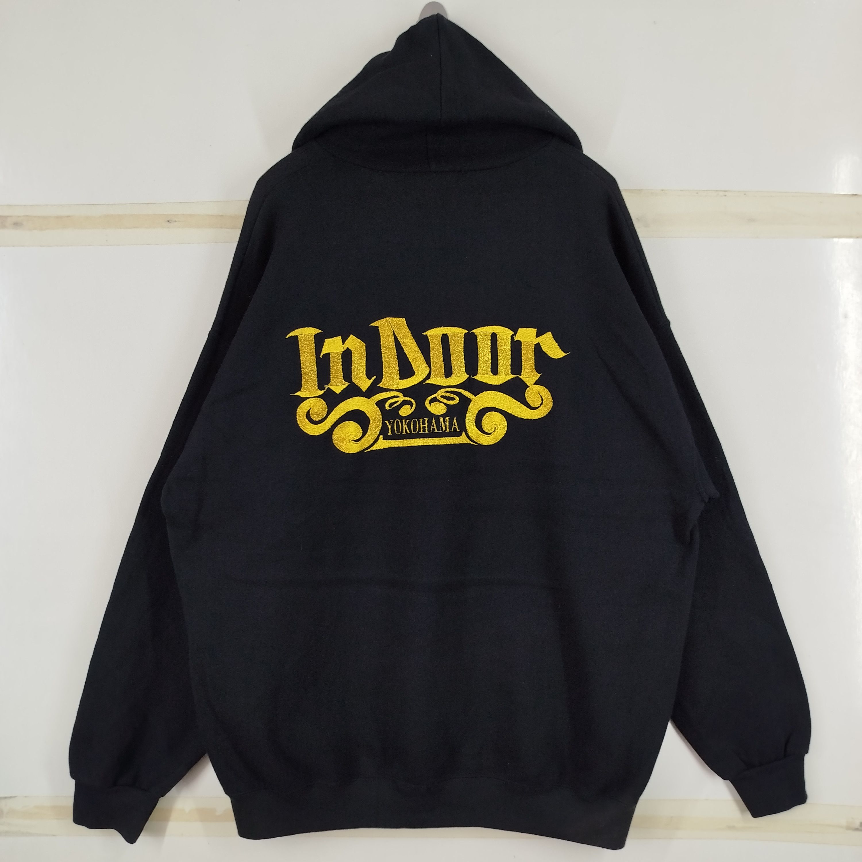 Japanese Brand × Lee × Vintage Vintage Lee Indoor Yokohama Big Back Embroidery Gold Colour Size US XXL / EU 58 / 5 - 1 Thumbnail