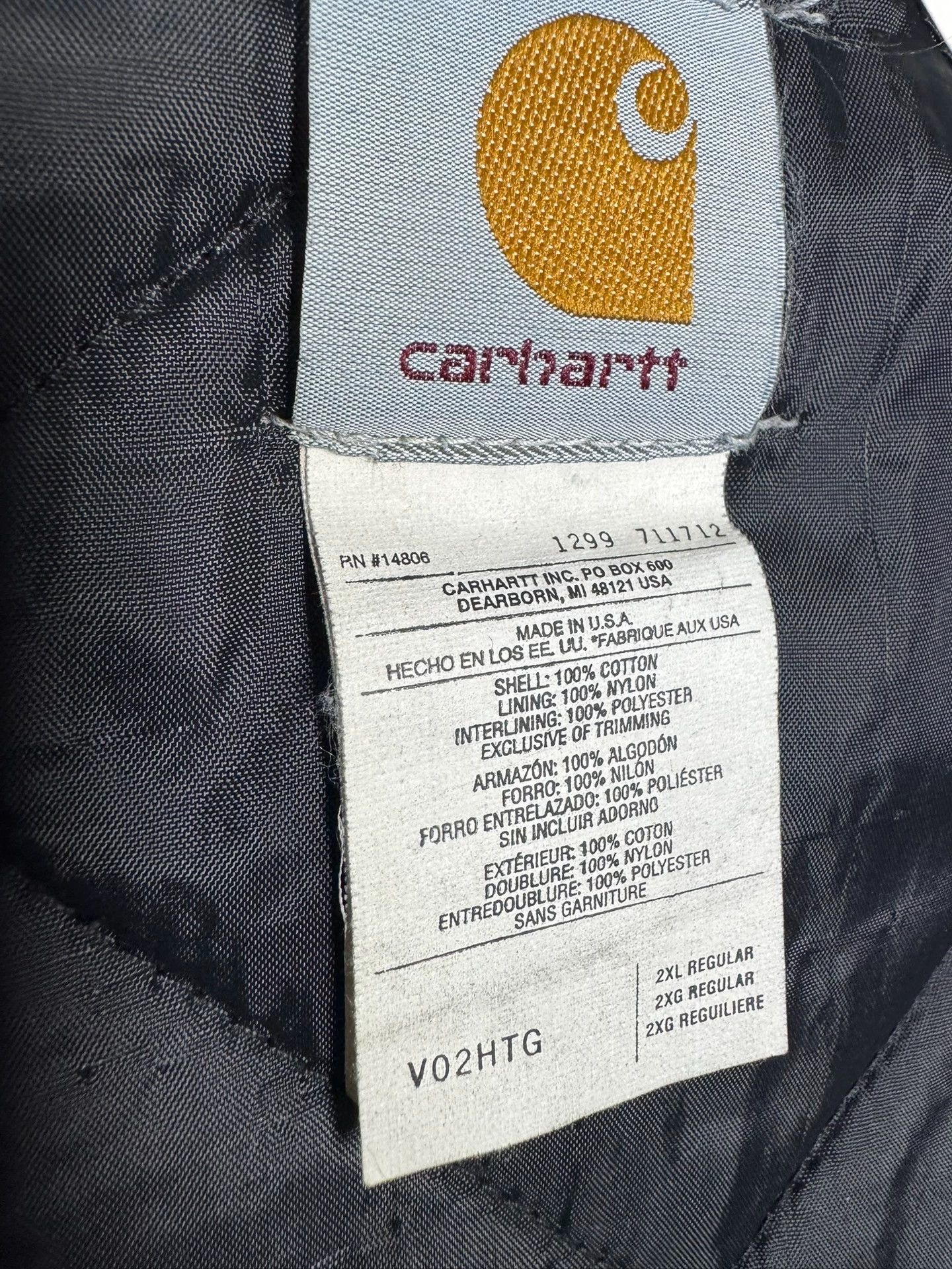 Carhartt Carhartt V02 HTG Hunting Green Vest 2XL/XXL Vintage Size US XXL / EU 58 / 5 - 7 Thumbnail