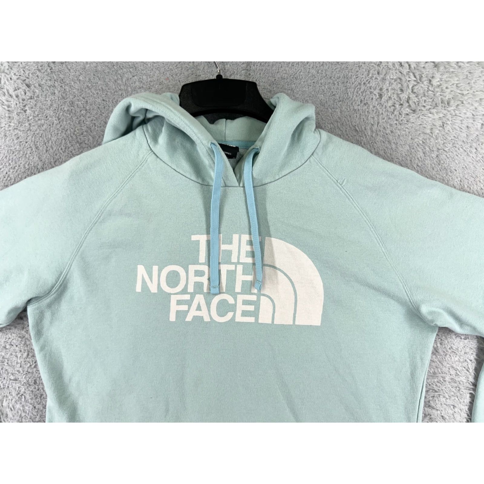 The North Face The North Face Pullover Hoodie Womens XL Teal Cotton Kangaroo Pocket Activewear Size XL / US 12-14 / IT 48-50 - 7 Thumbnail