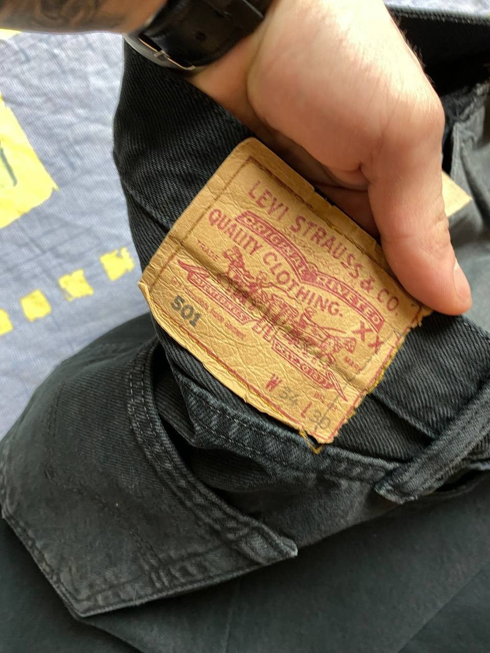 Levi's Vintage Levis Jeans 501 Washed Distressed Denim Size US 34 / EU 50 - 13 Thumbnail