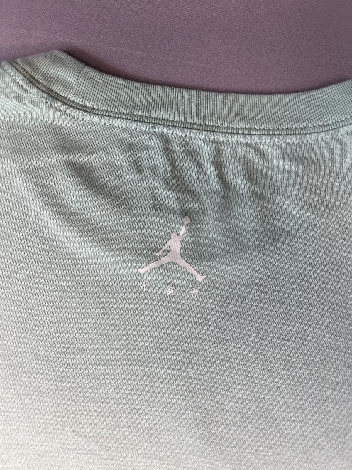 J Balvin × Jordan Brand J Balvin x Jordan Mint Green Smiley Dunk Graphic T-Shirt L Size US L / EU 52-54 / 3 - 5 Thumbnail