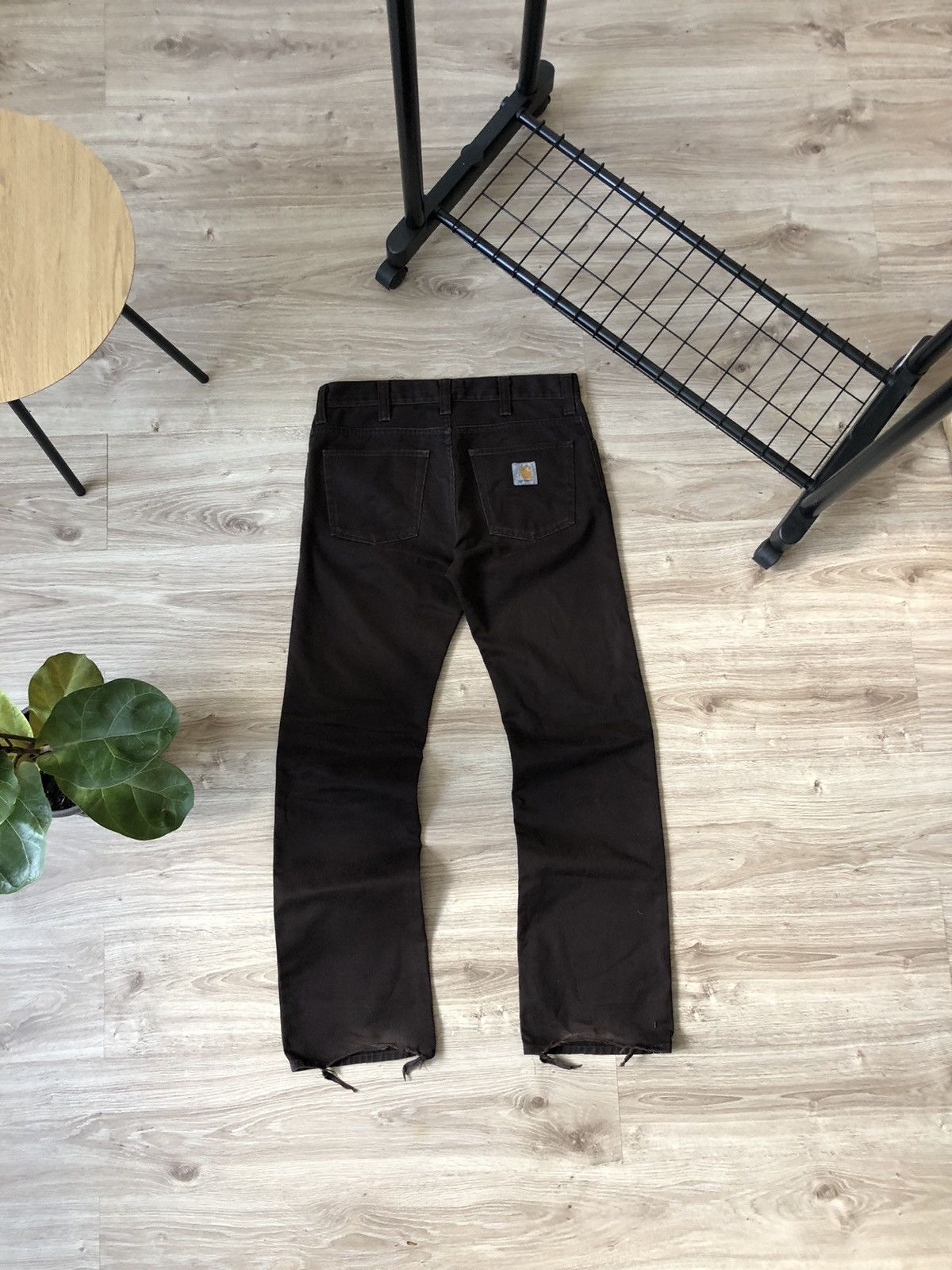 Carhartt Vintage Carhartt WIP Work Wear Brown Rockin’ Pant Y2K Size US 32 / EU 48 - 1 Thumbnail
