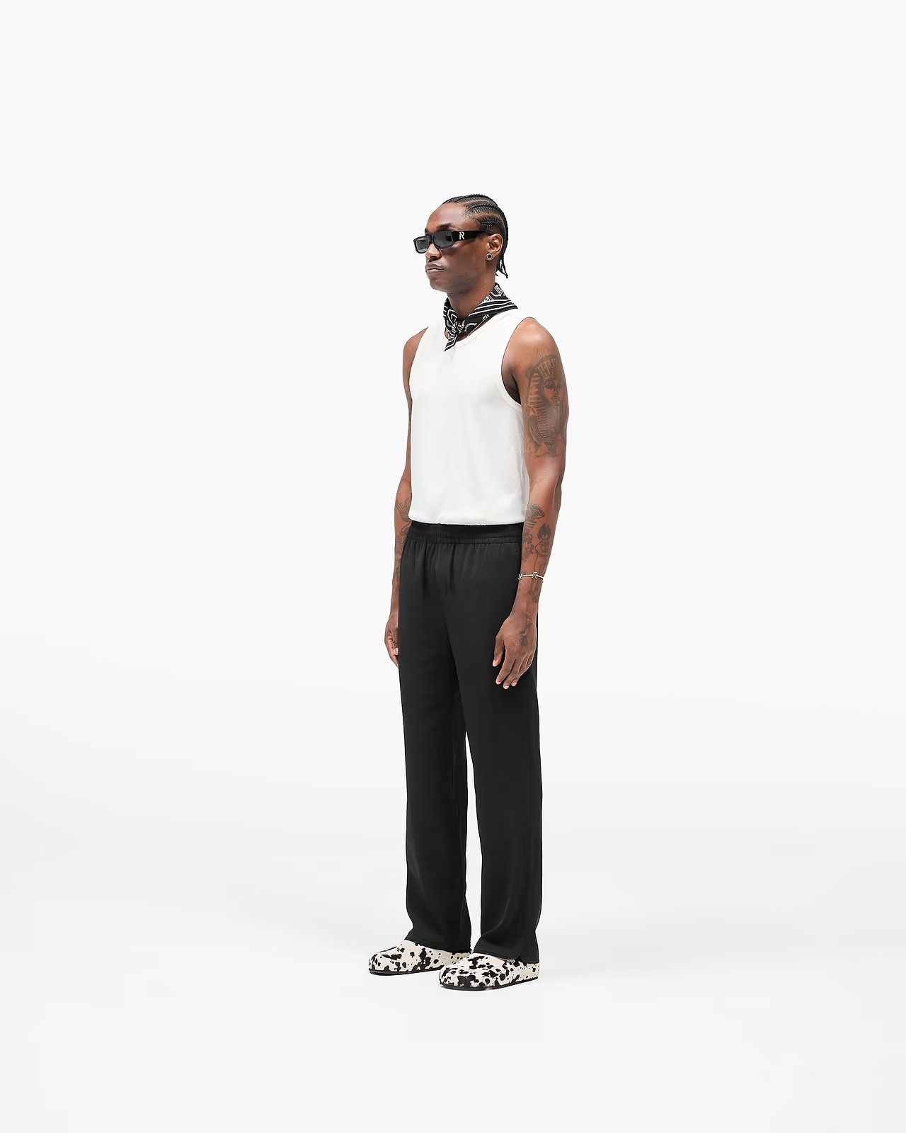 Represent Clo. o1mle1125 Piped Track Pant in Jet Black Size US 30 / EU 46 - 6 Thumbnail