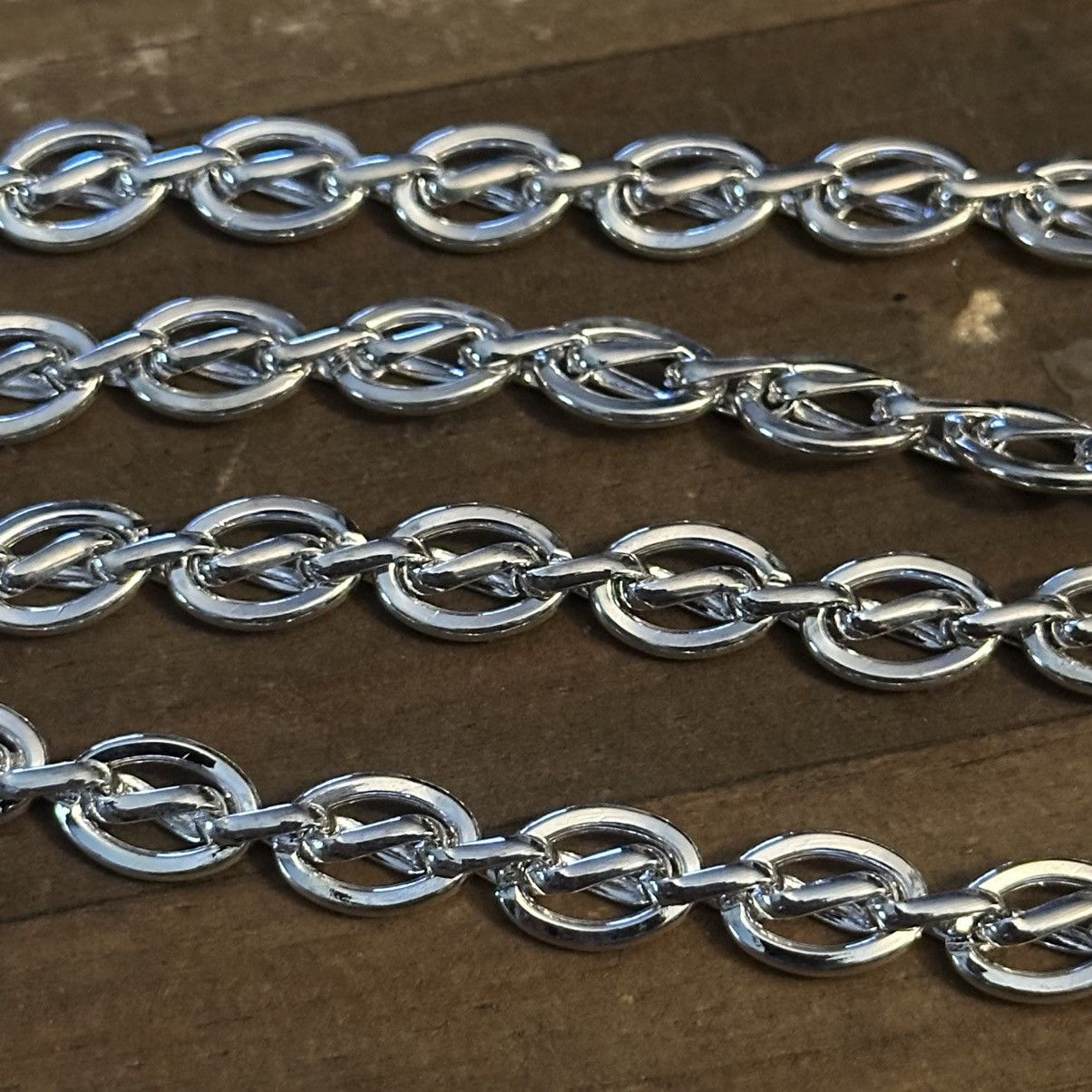 Vintage Vintage silver tone mariner link chain necklace Size ONE SIZE - 3 Thumbnail