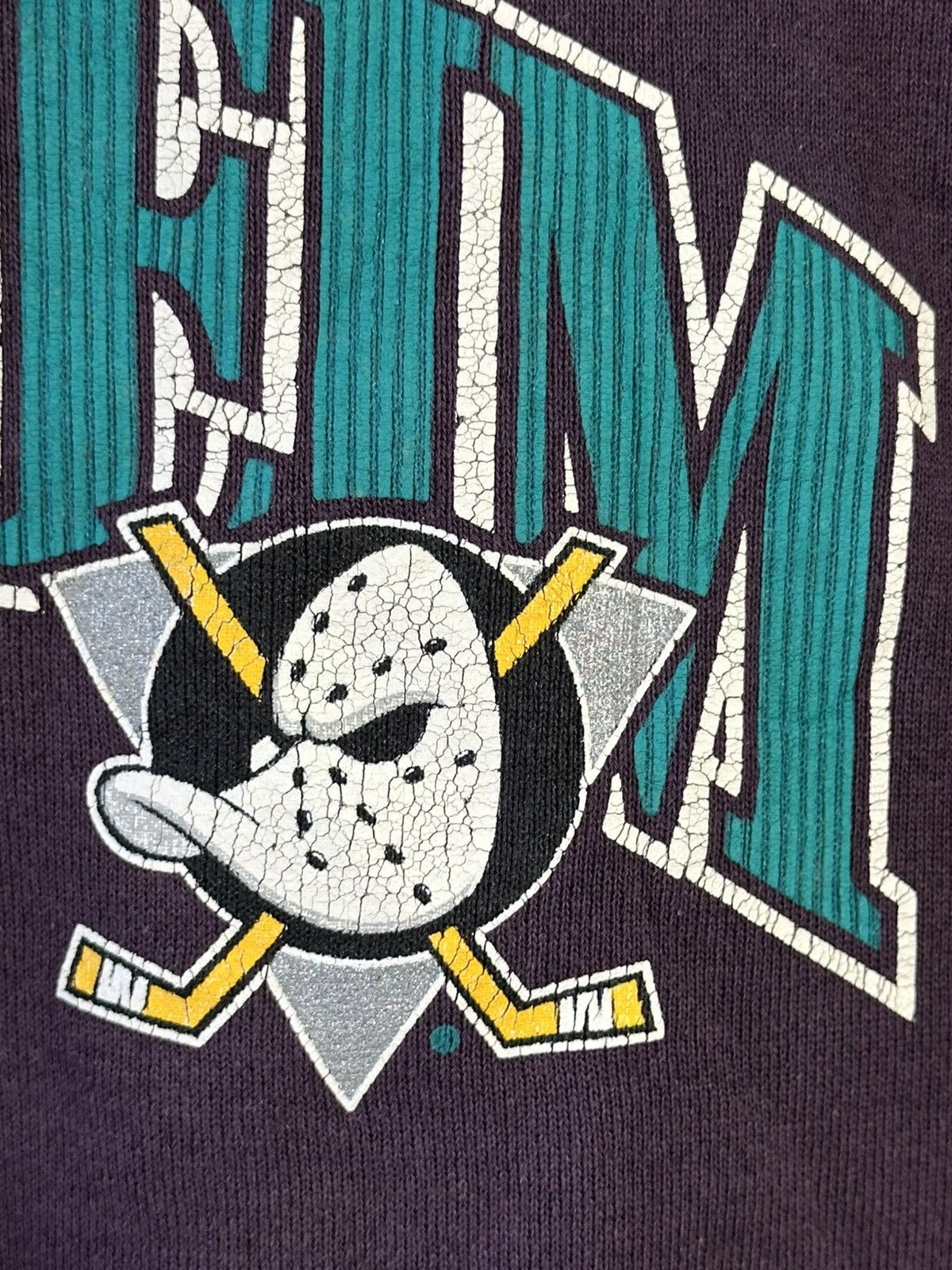 NHL 1993 Vintage NHL Mighty Duck Anaheim Sweatshirt Size US M / EU 48-50 / 2 - 8 Thumbnail