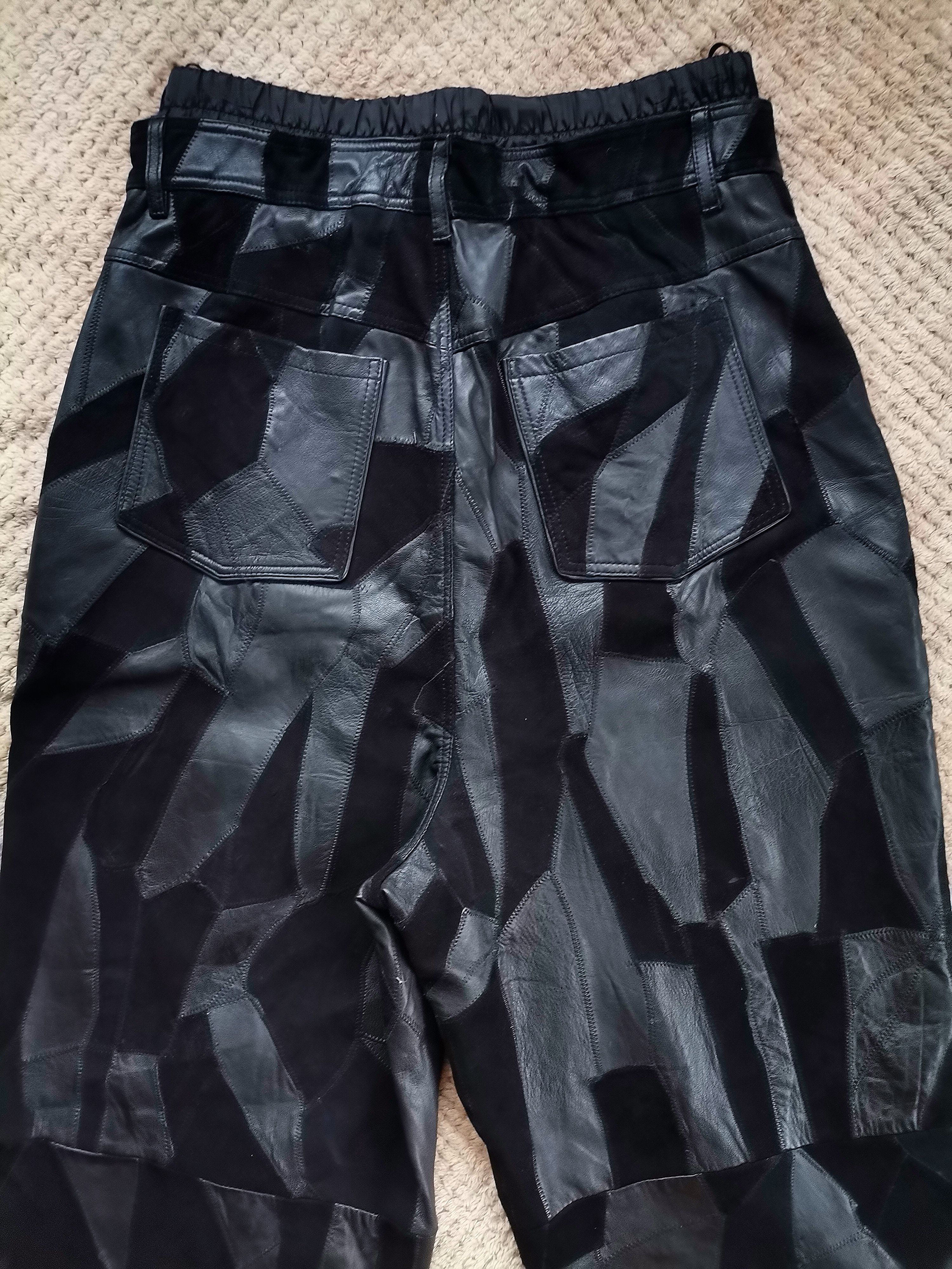 Other Stamm Patch Leather Trousers Size US 30 / EU 46 - 5 Thumbnail
