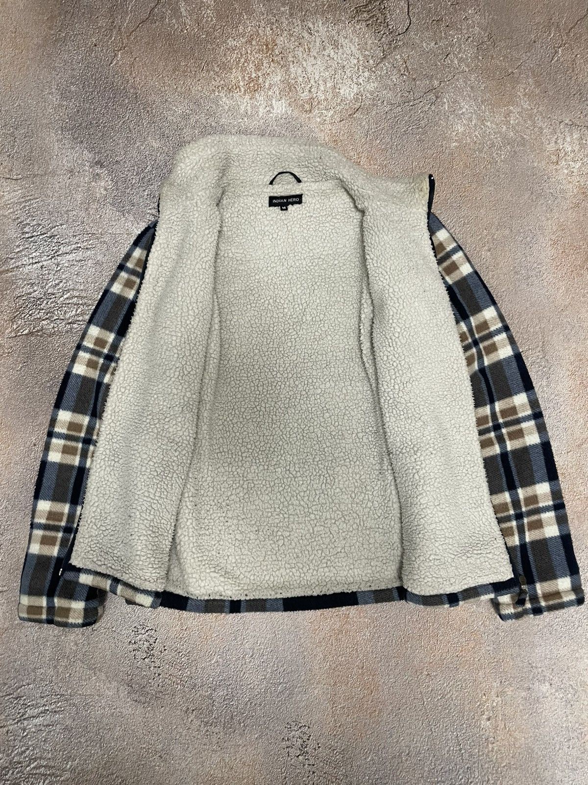 Flannel Vintage Japanese Flannel Fleece Sherpa Jacket Size US M / EU 48-50 / 2 - 6 Thumbnail
