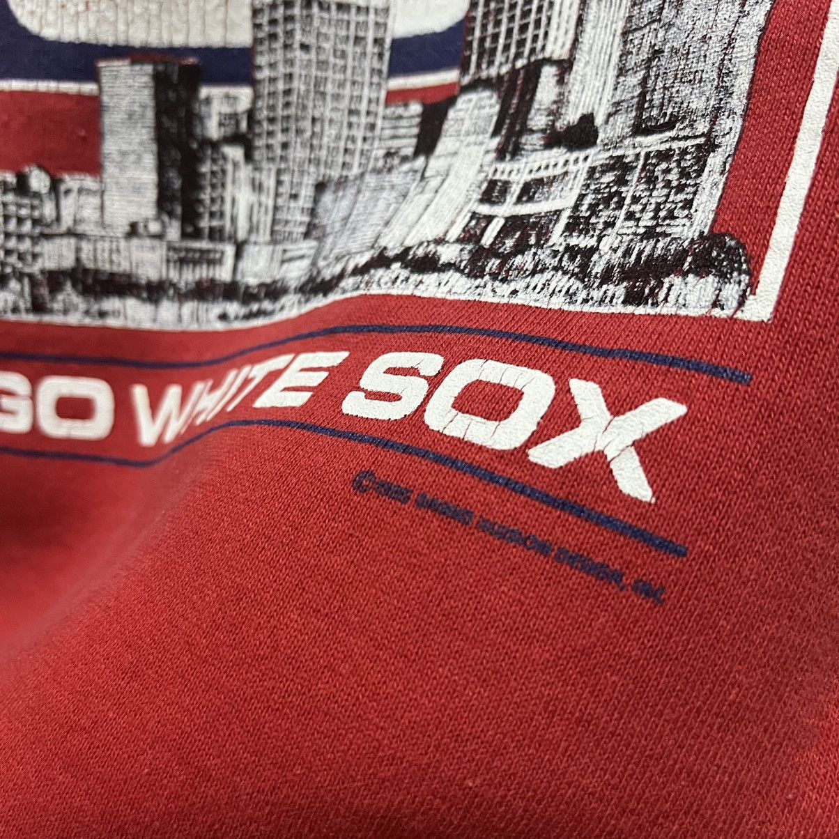 MLB Rare Vintage 90s MLB X Chicago White Sox Sweatshirt Size US S / EU 44-46 / 1 - 5 Thumbnail