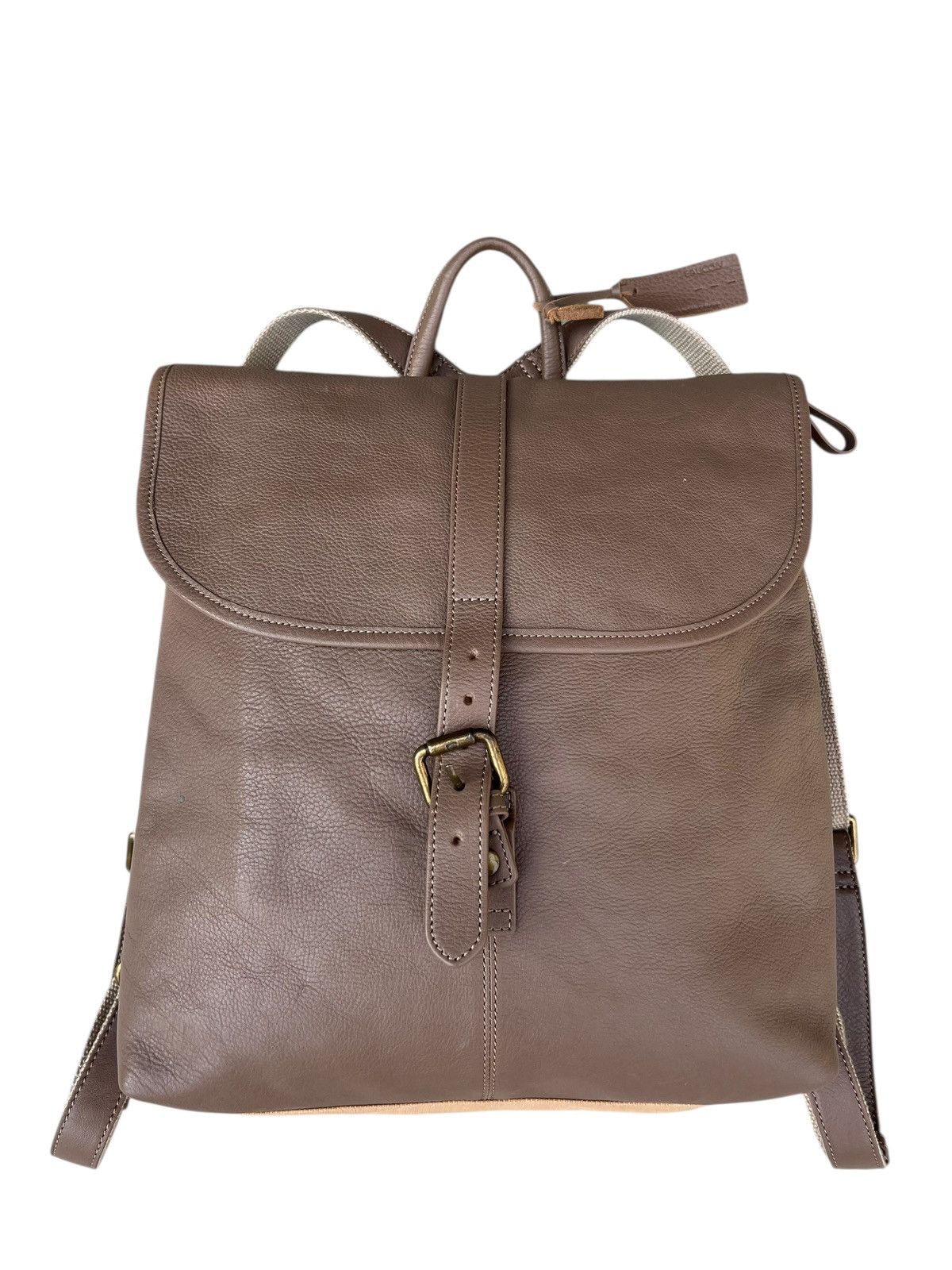 Leather Faucon Hawk Company Japan Leather Hybrid Backpack Size ONE SIZE - 8 Thumbnail