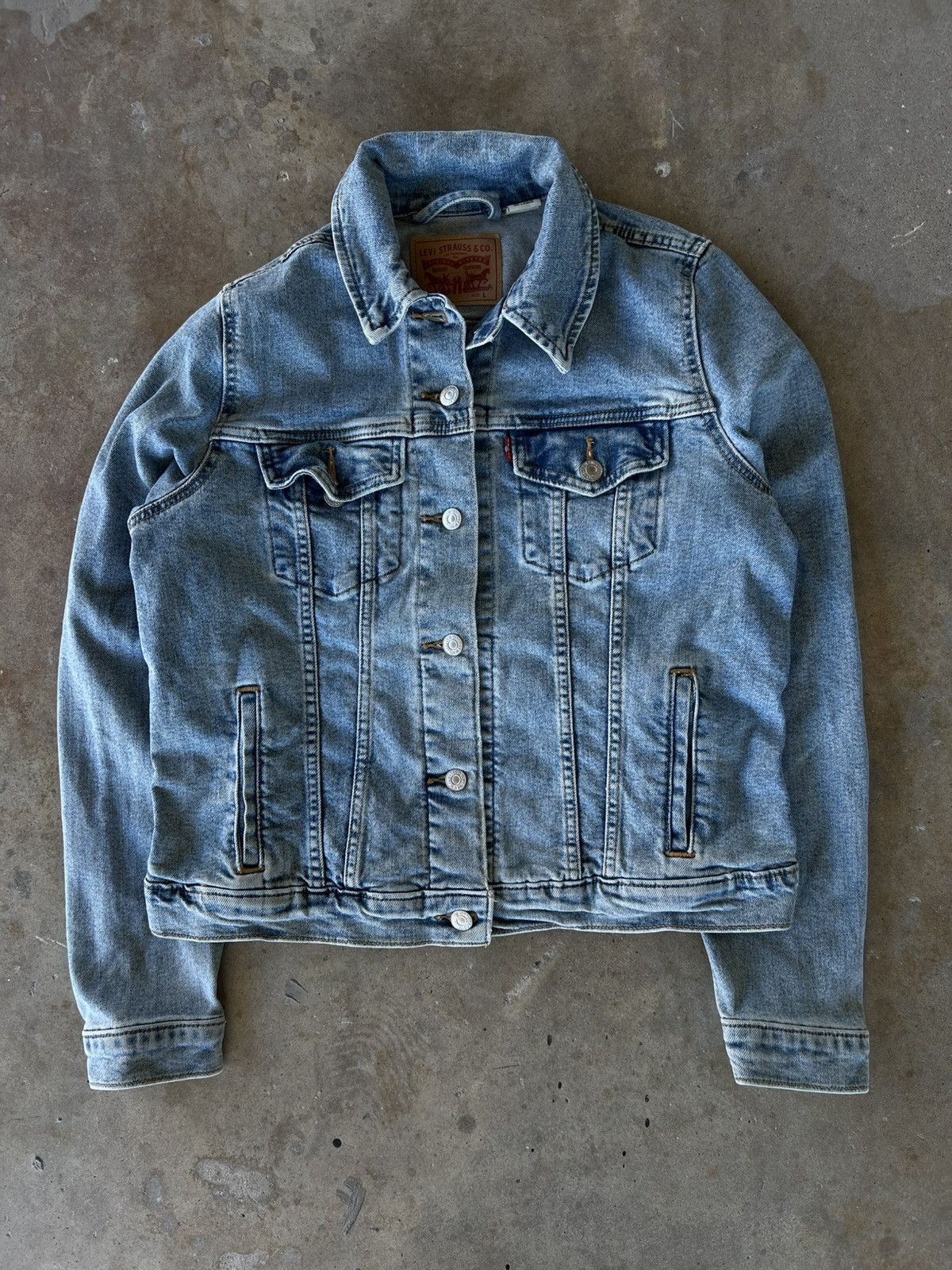 Levi's Vintage Essential Levi’s Workwear Denim Jacket Size L / US 10 / IT 46 - 2 Thumbnail