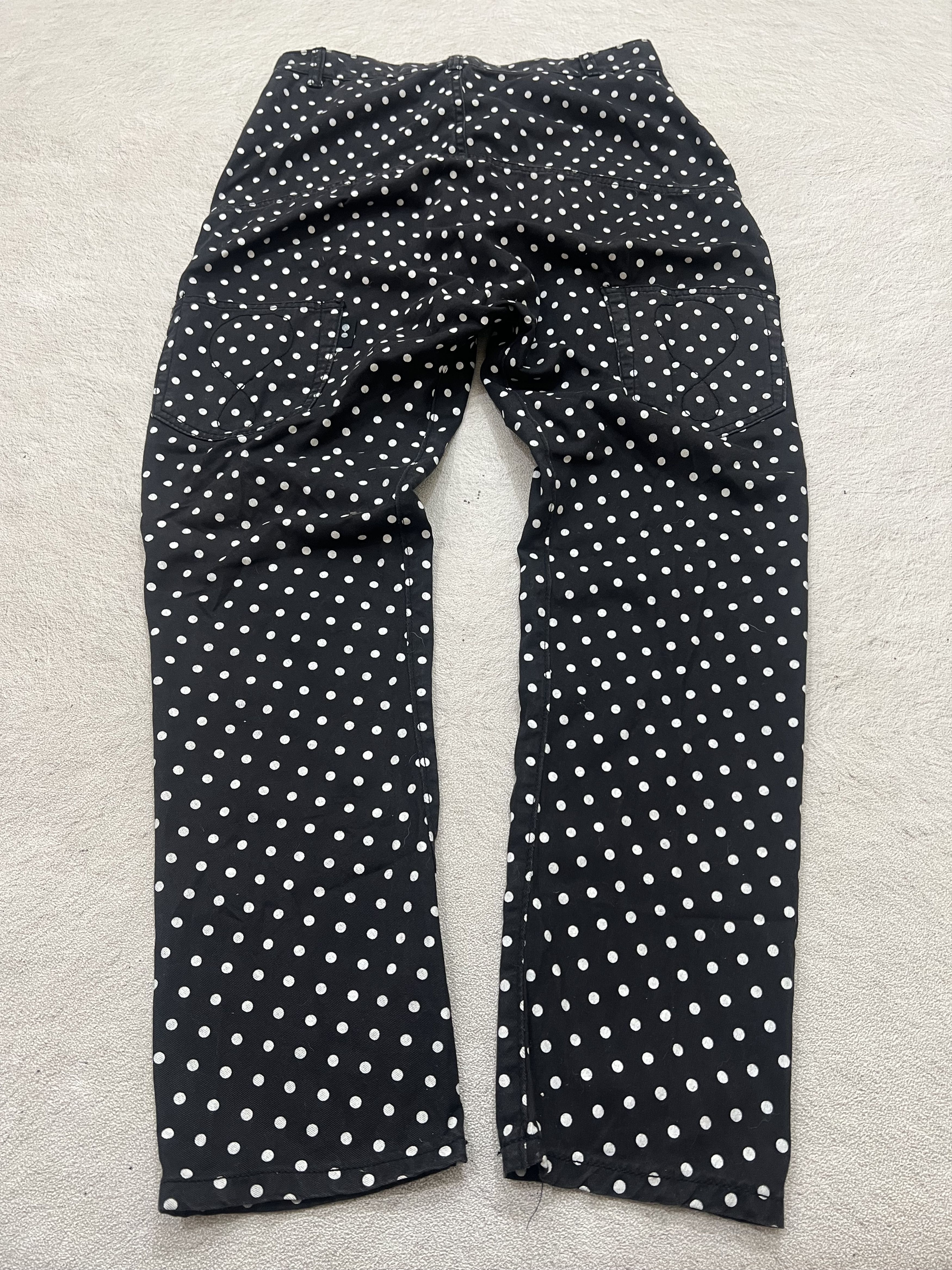 mercibeaucoup 2000s Issey Miyake Polka Designer Pants y2k Lgb Ifsix Size US 27 - 8 Thumbnail