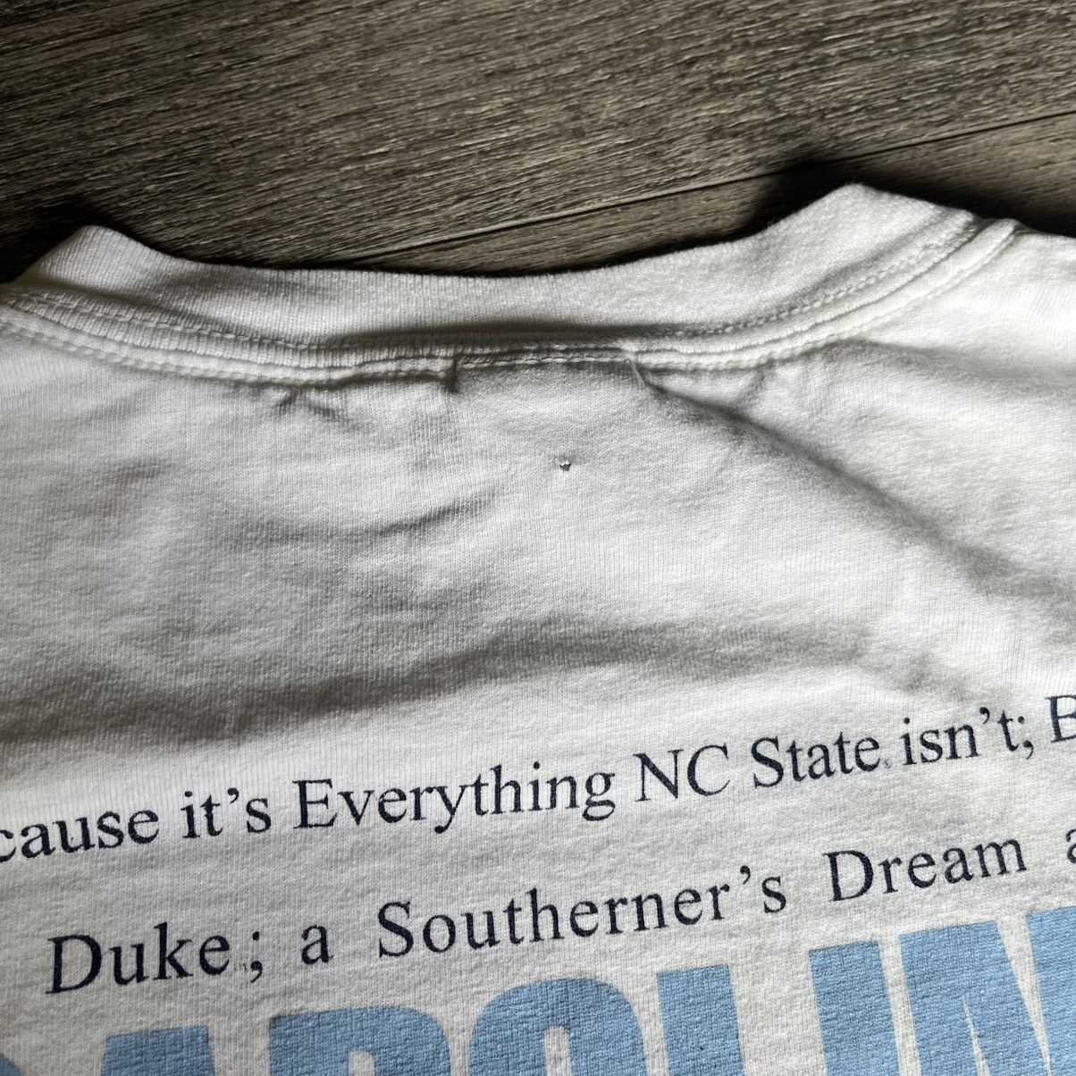 Vintage Vintage UNC University of North Carolina Go Tar Heels! Tee Size US L / EU 52-54 / 3 - 6 Thumbnail