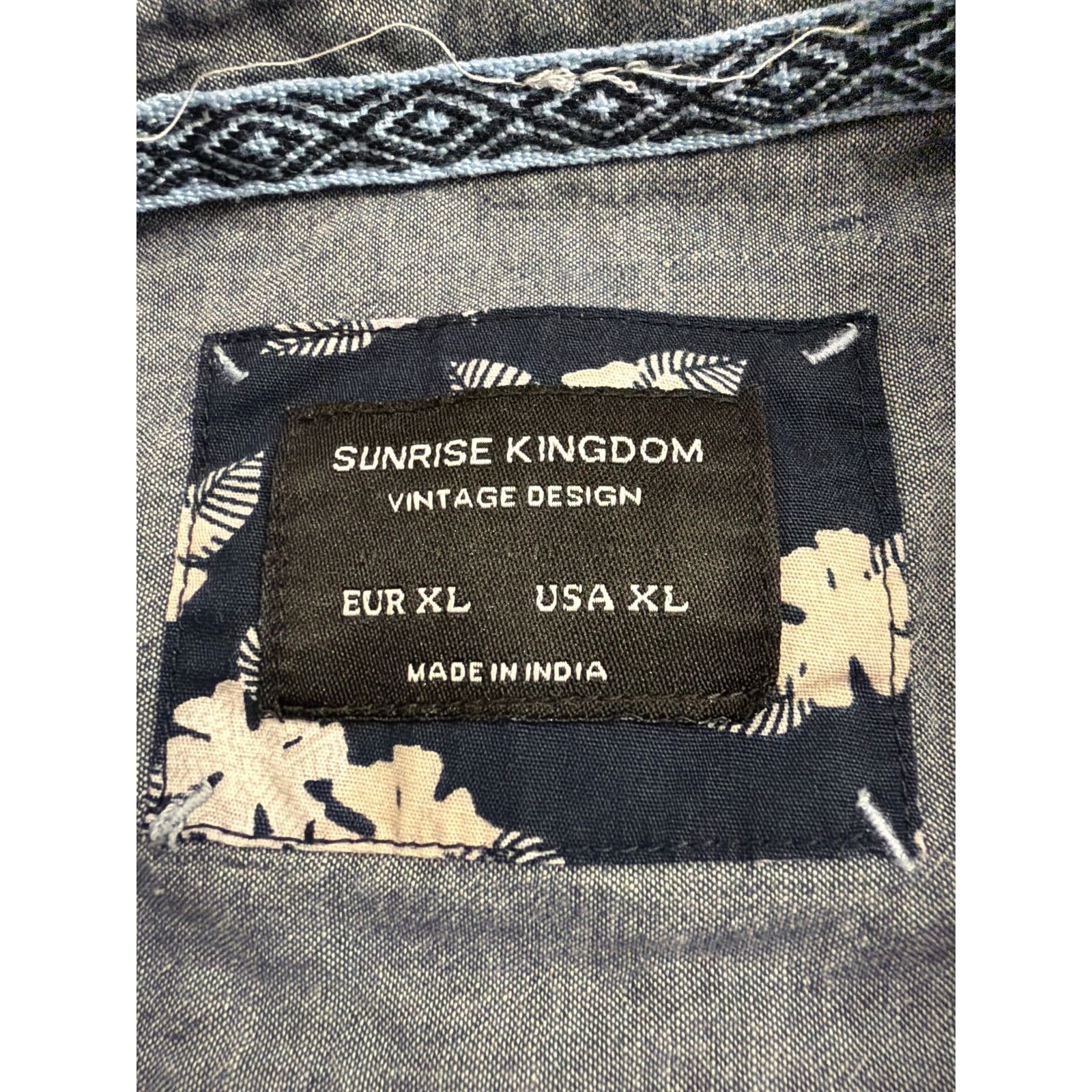Other Sunrise Kingdom Vintage Design button up XL 100% Cotton Size US XL / EU 56 / 4 - 4 Thumbnail