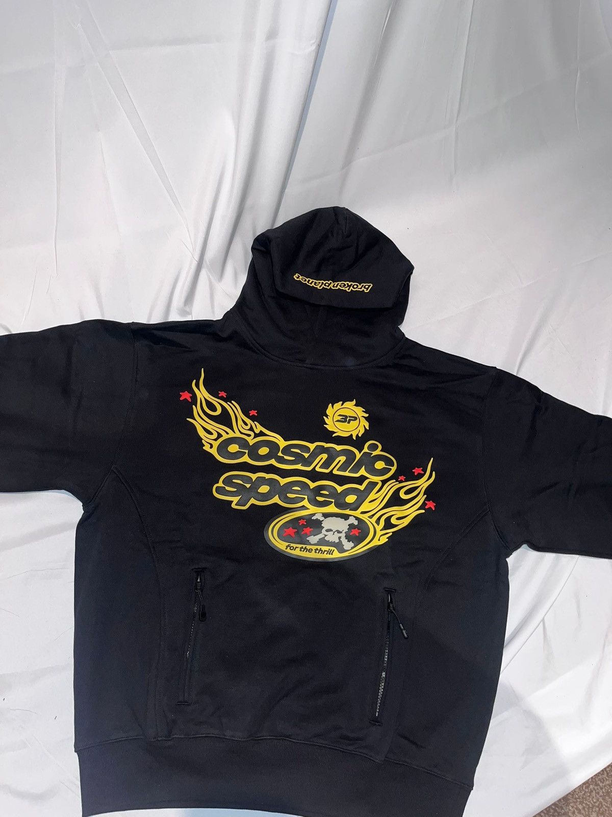 Broken Planet Broken Planet Cosmic Speed Hoodie (Midnight Black) - Large Size US L / EU 52-54 / 3 - 1 Thumbnail